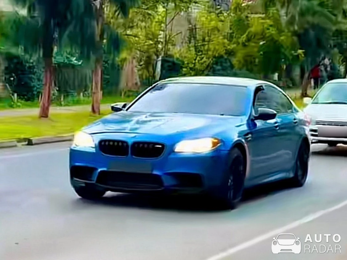 BMW M5 F10 2014 spotted in Nairobi