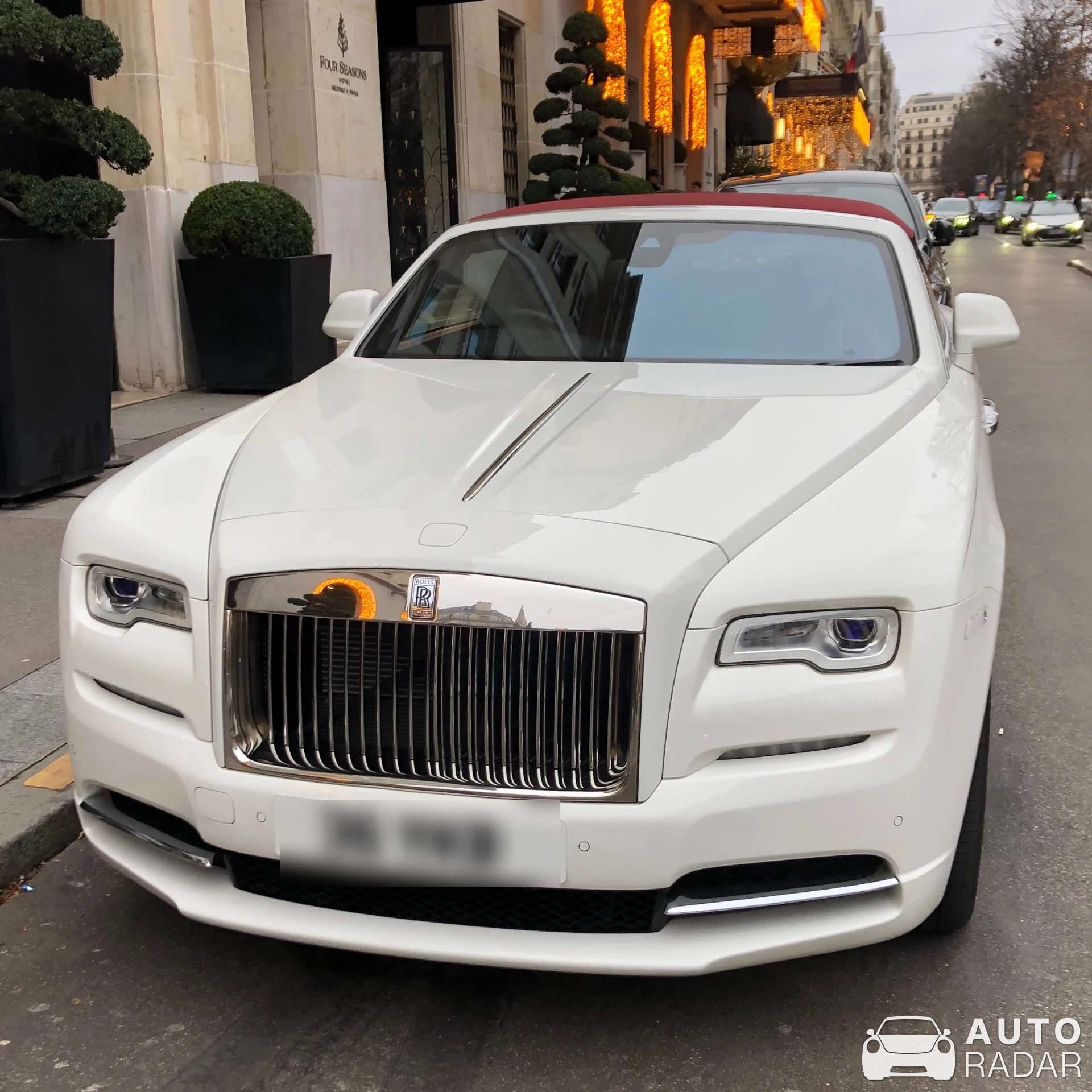 Rolls-Royce Dawn spotted in Paris, France