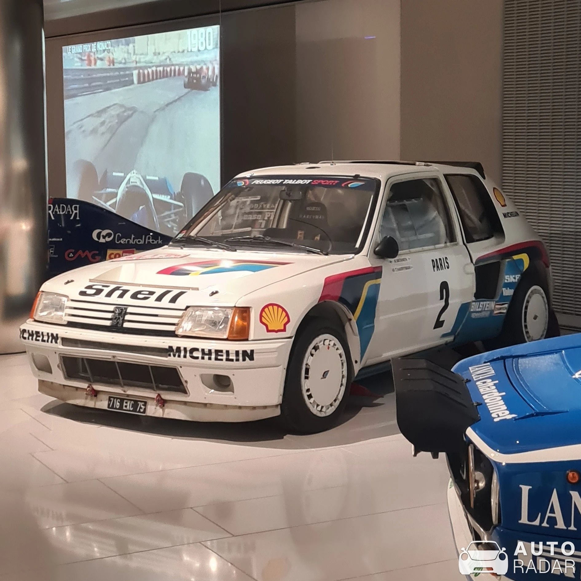 Peugeot 205 T16 Group B spotted in Monaco
