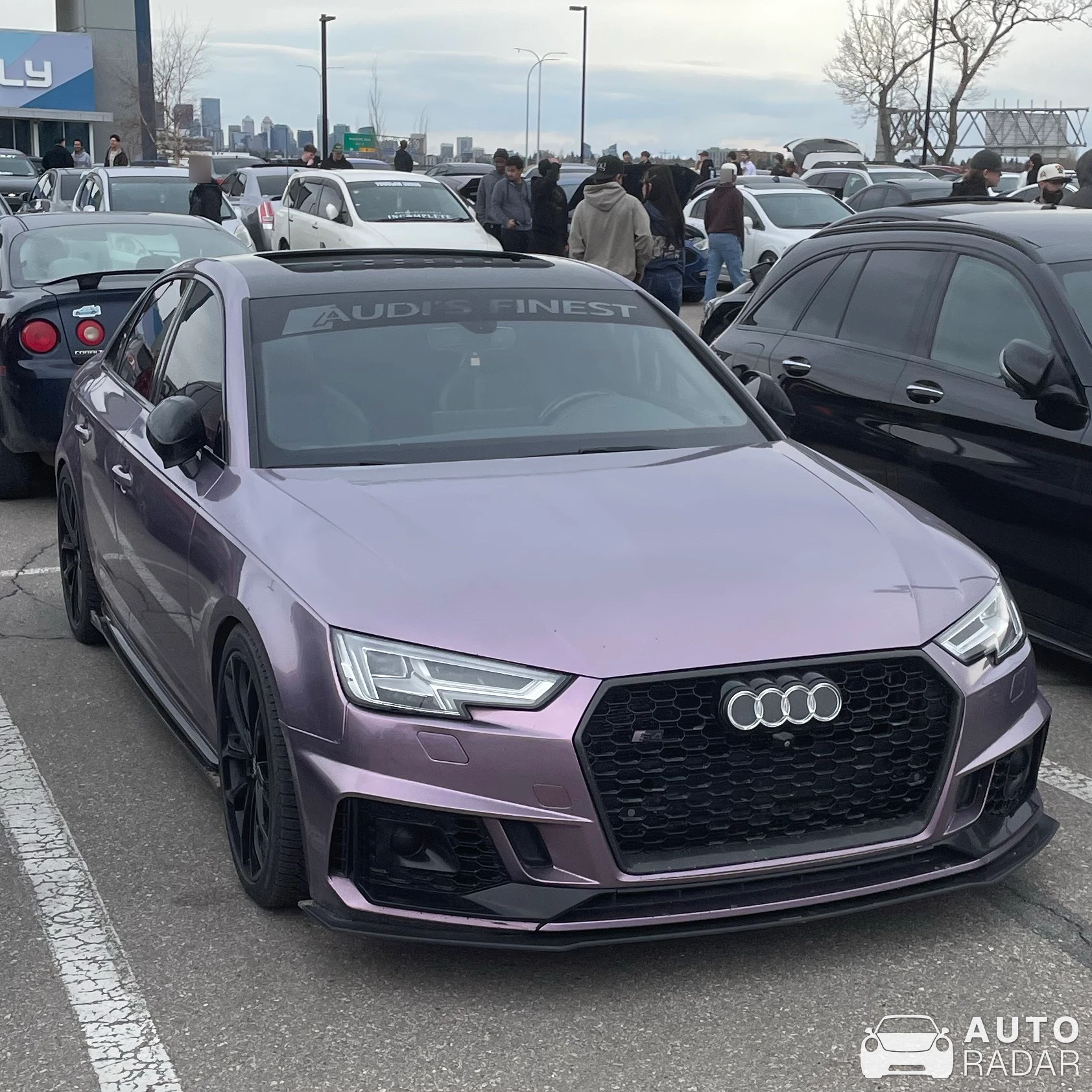 Audi S4 Sedan B9 spotted in Calgary