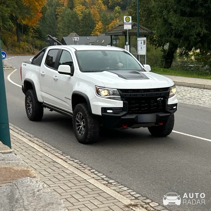 Chevrolet Colorado spotted in Zwönitz