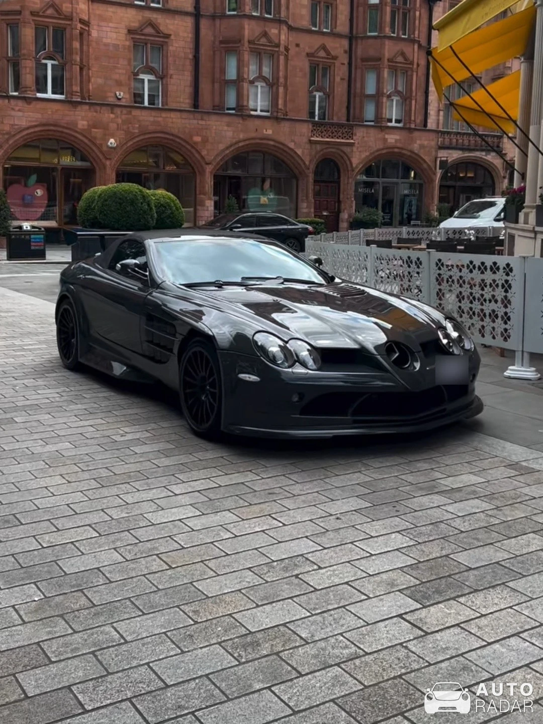 Mercedes-Benz SLR McLaren Roadster HDK by MSO spotted in London
