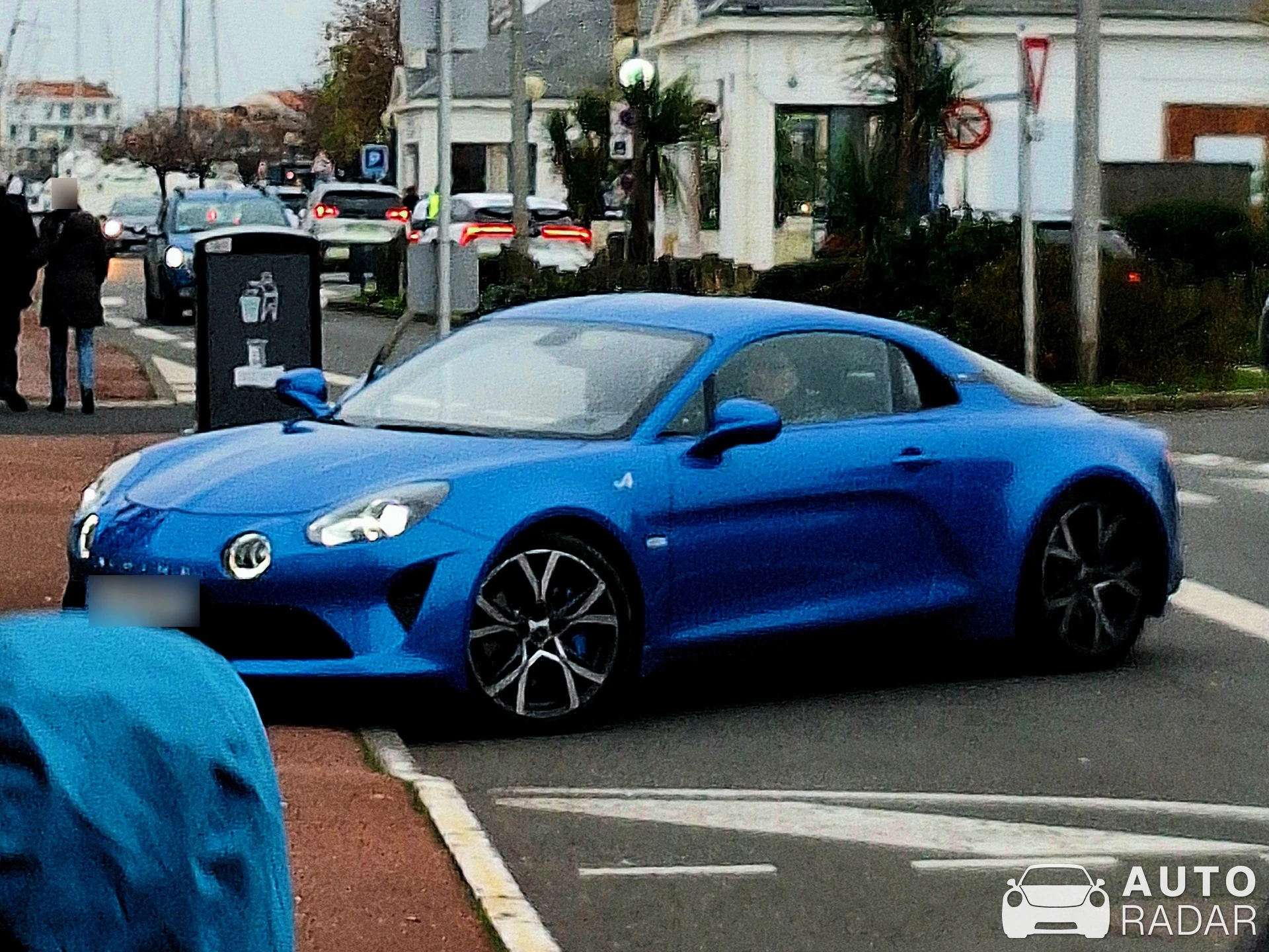 Alpine A110 spotted in Saint-Gilles-Croix-de-Vie, France