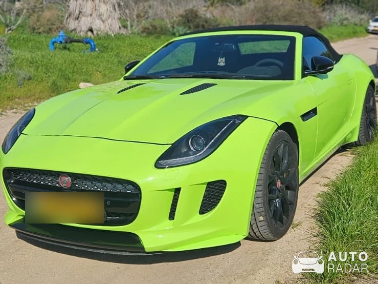 Jaguar F-Type S Convertible spotted in , Israel