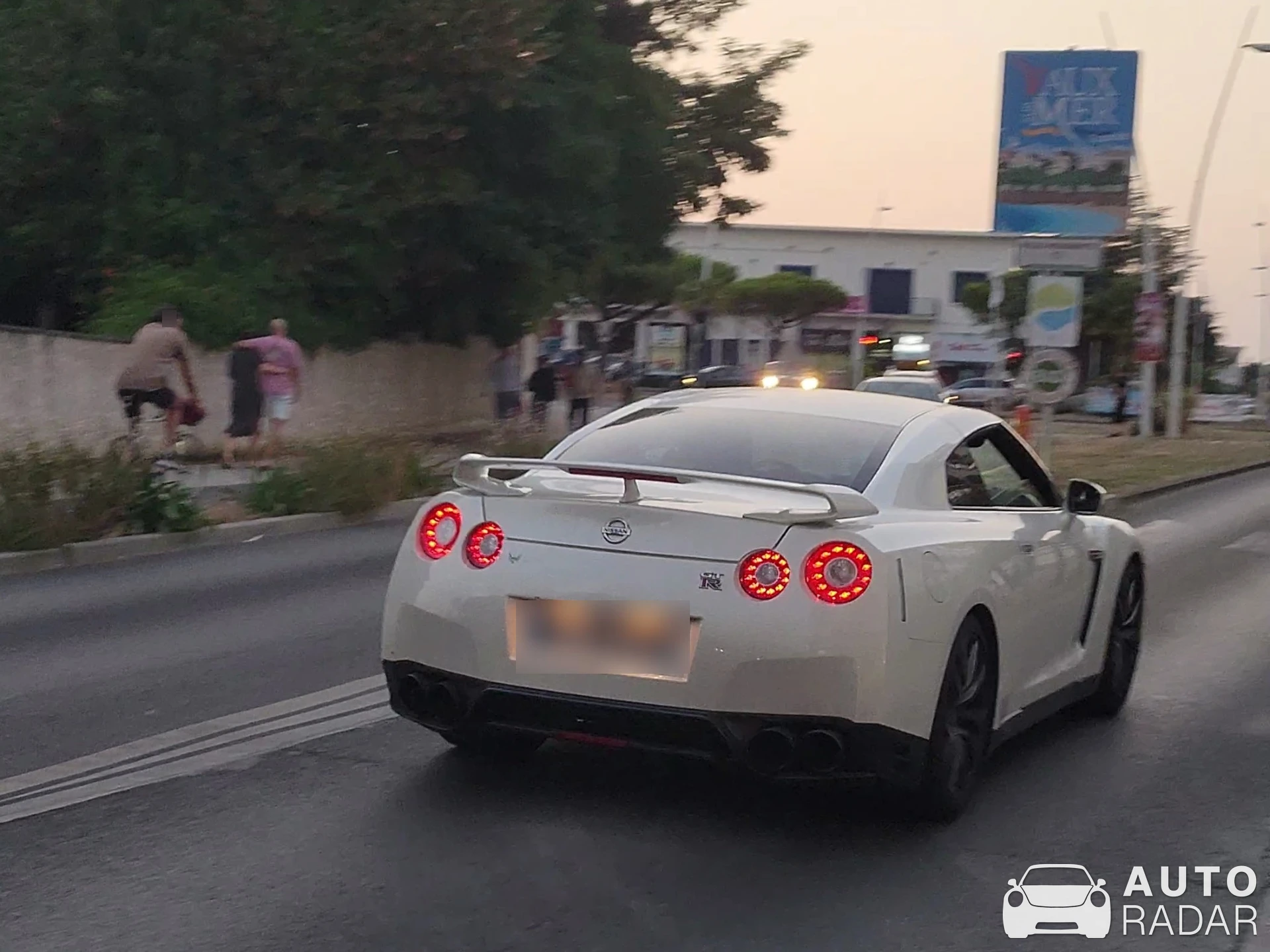 Nissan GT-R R35 spotted in Royan