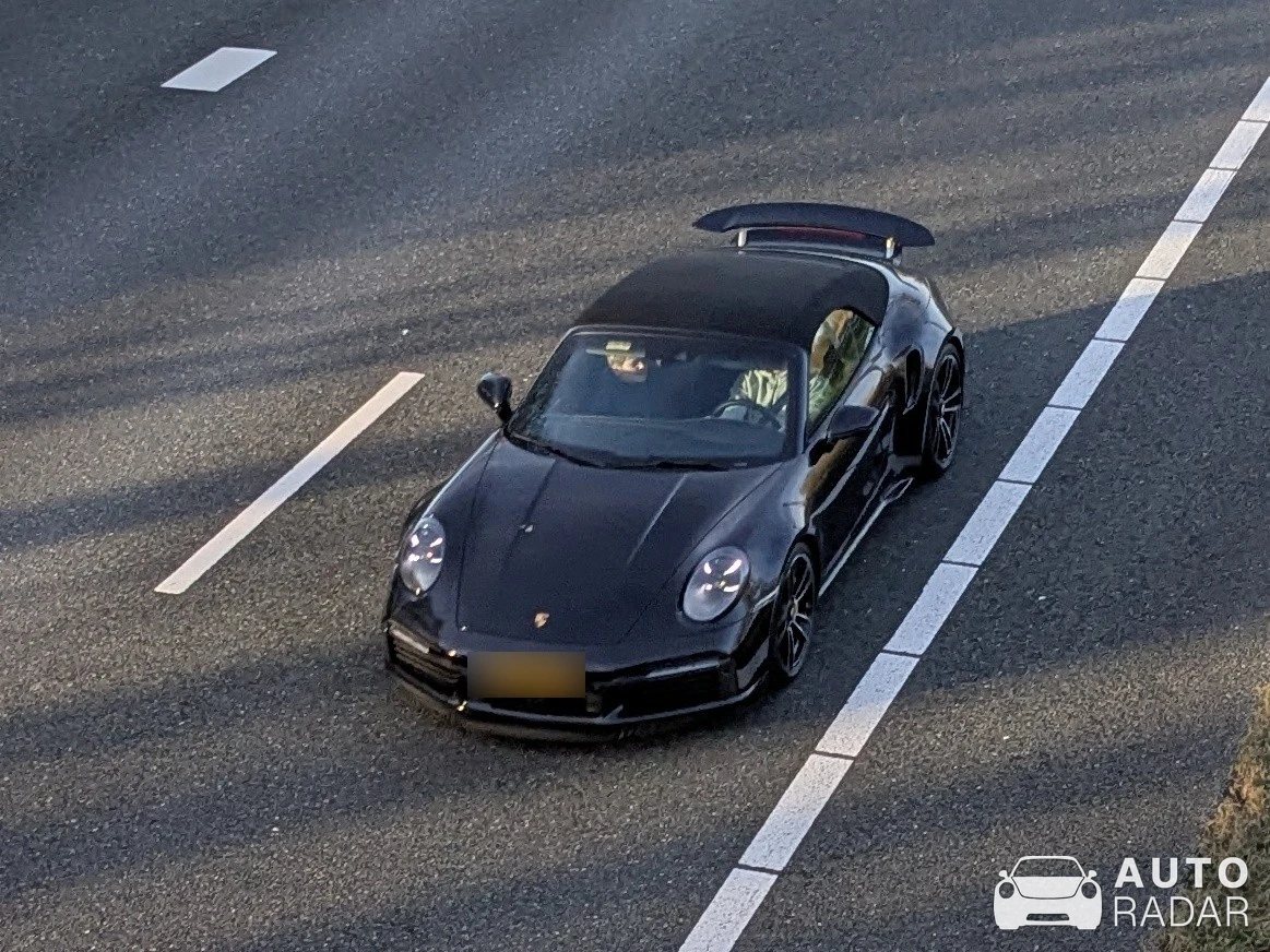 Porsche 992 Turbo S Cabriolet MkI spotted in Hengelo, Netherlands