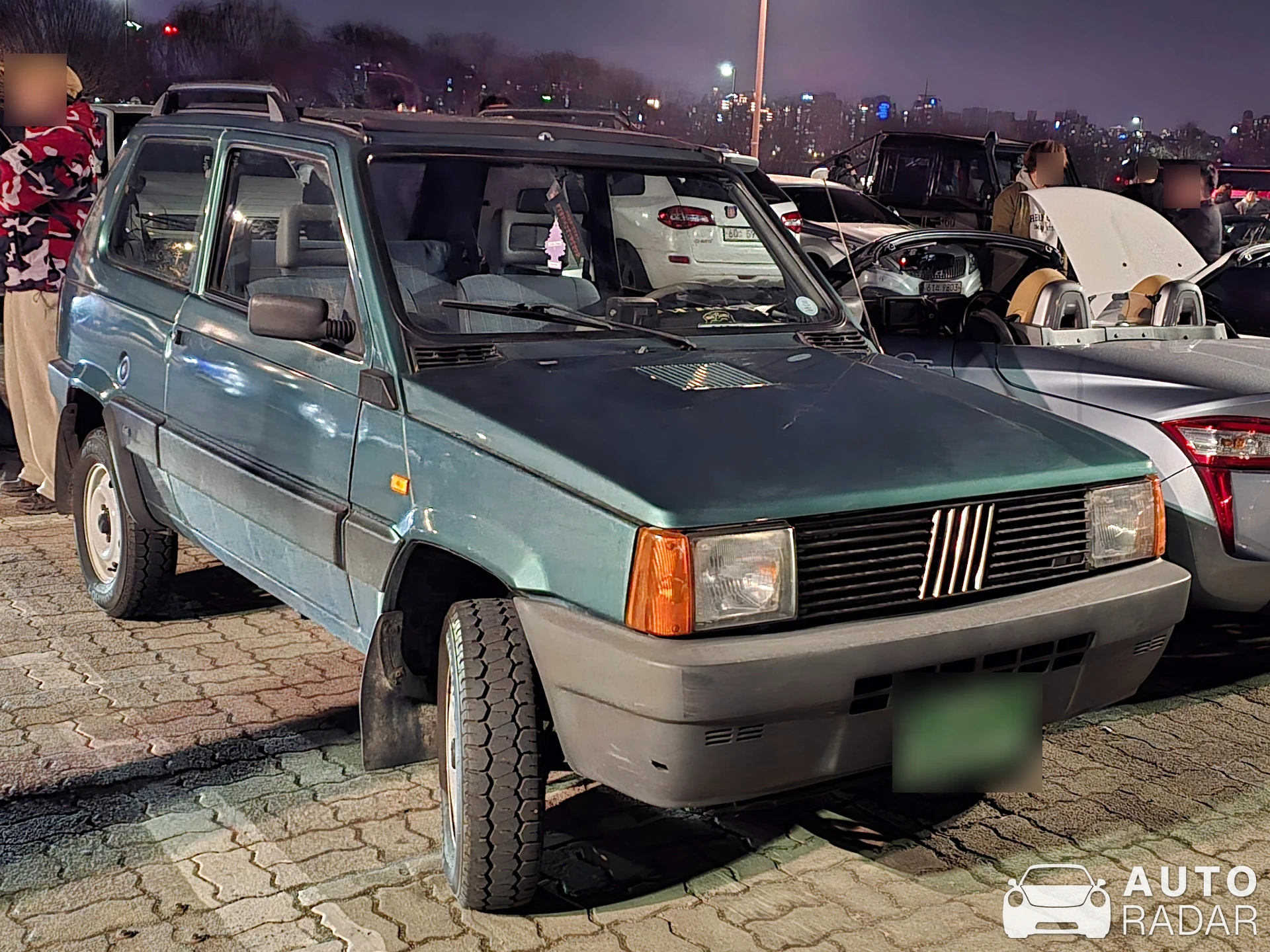 Fiat Panda 4x4 spotted in Seoul