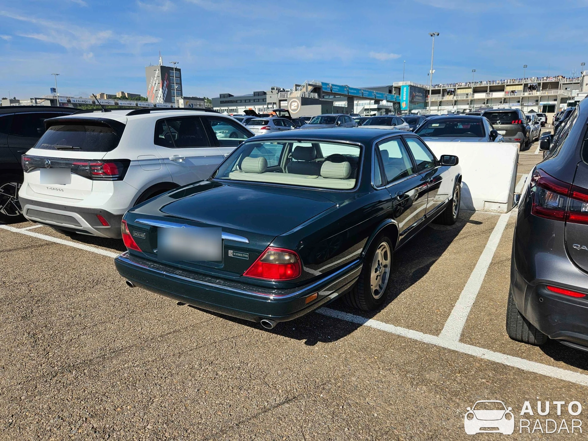 Jaguar XJ spotted in Cheste, Spain