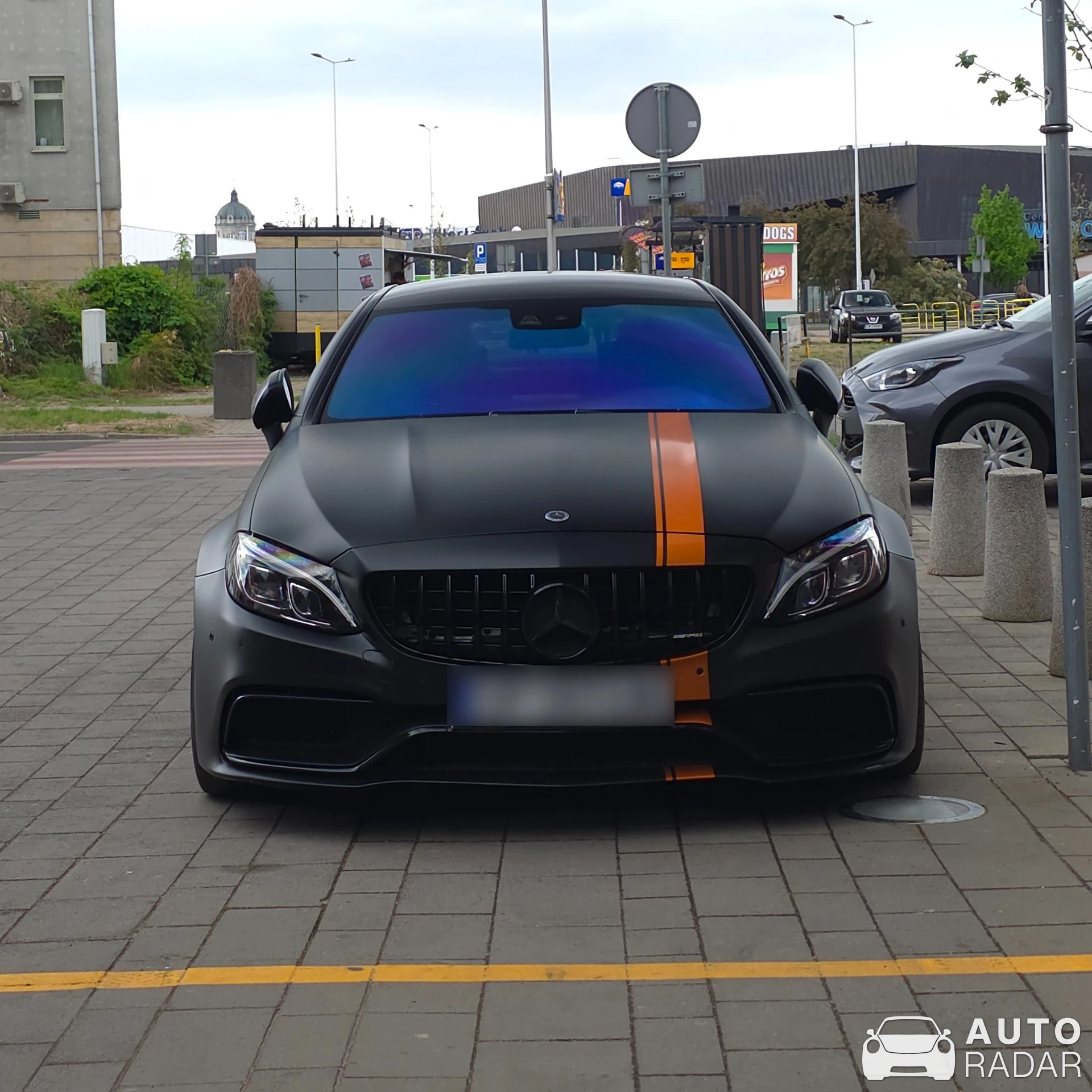 Mercedes-AMG C 63 Coupé C205 spotted in Włocławek