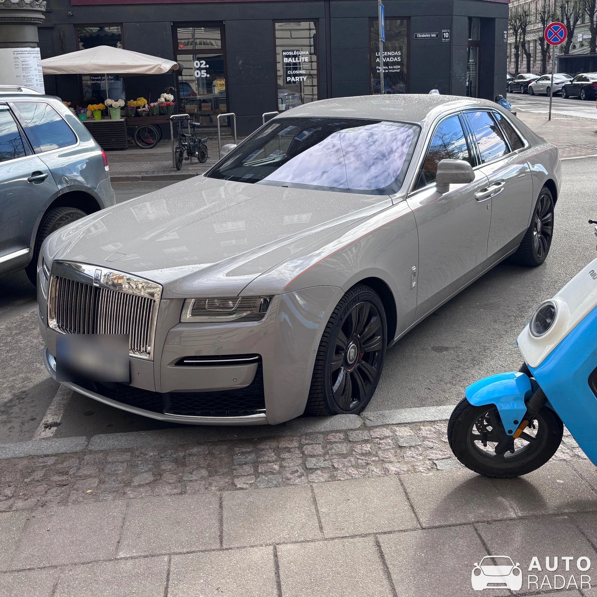 Rolls-Royce Ghost II spotted in Riga