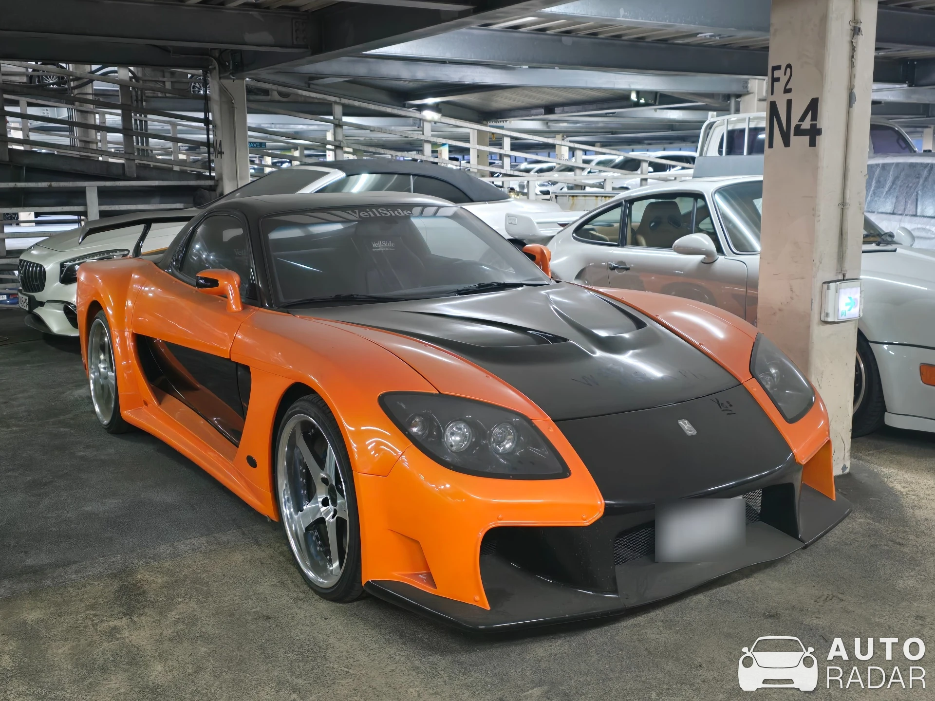 Mazda RX-7 FD3S Veilside Fortune spotted in Seocho District, South Korea