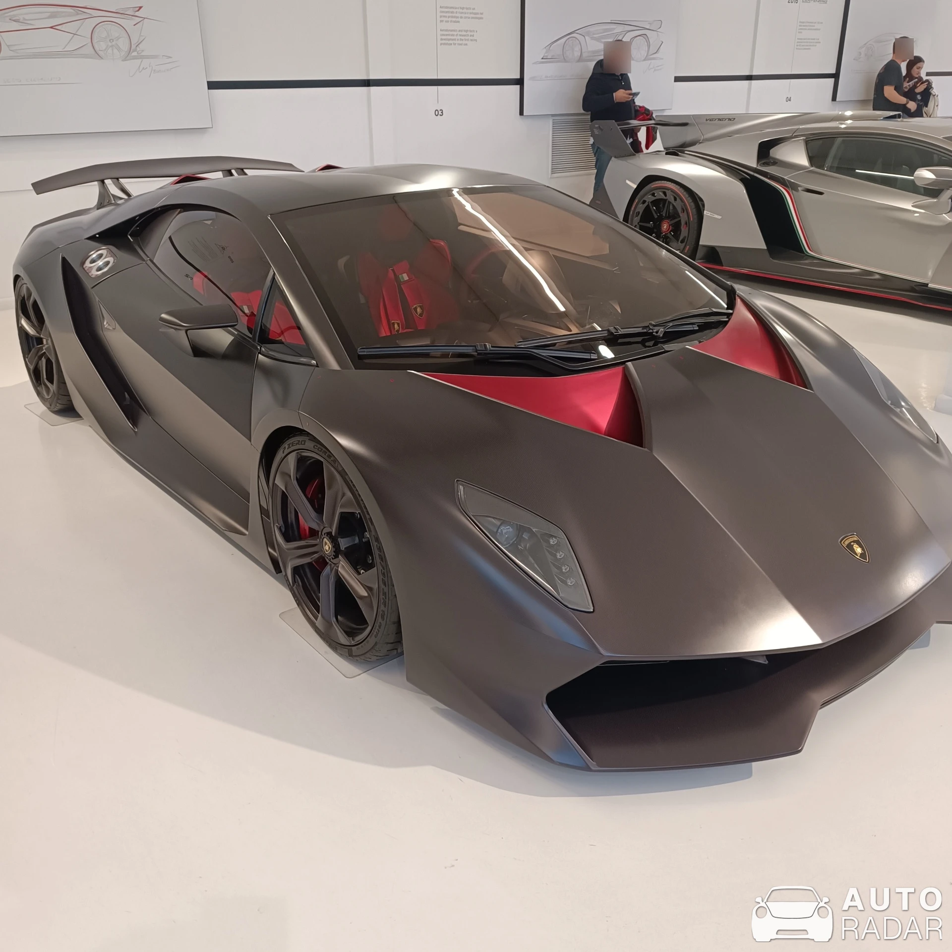 Lamborghini Sesto Elemento spotted in Sant'Agata Bolognese, Italy