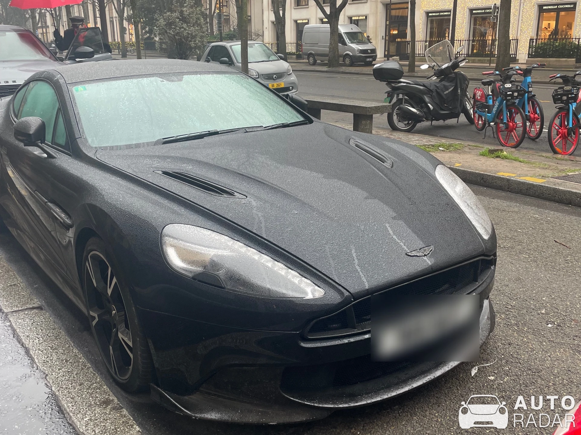 Aston Martin Vanquish S spotted in Paris, France