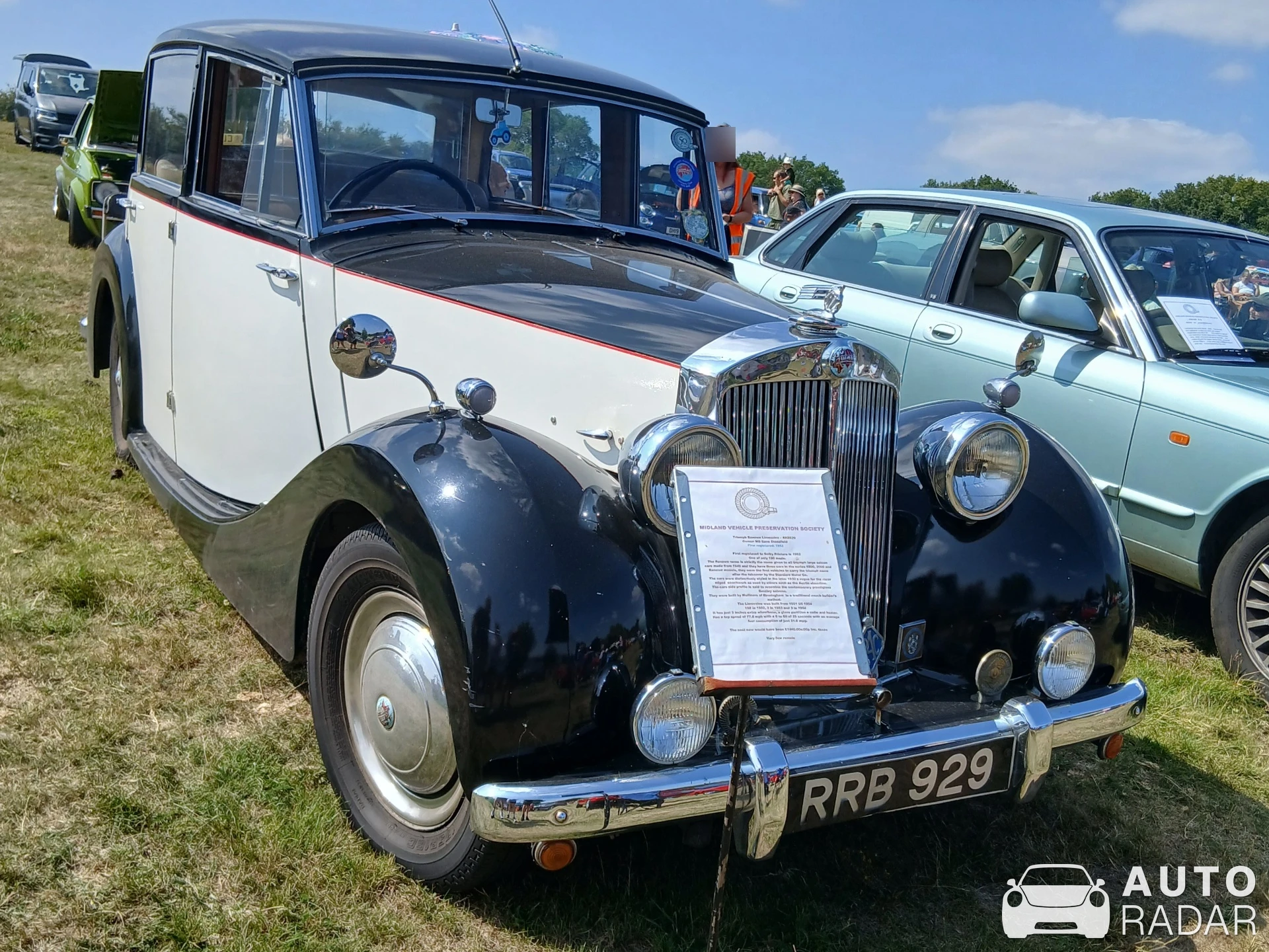 Bentley MkVI Gibbs Special spotted in Tamworth