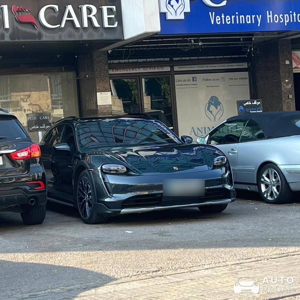 Porsche Taycan spotted in بيروت, Lebanon