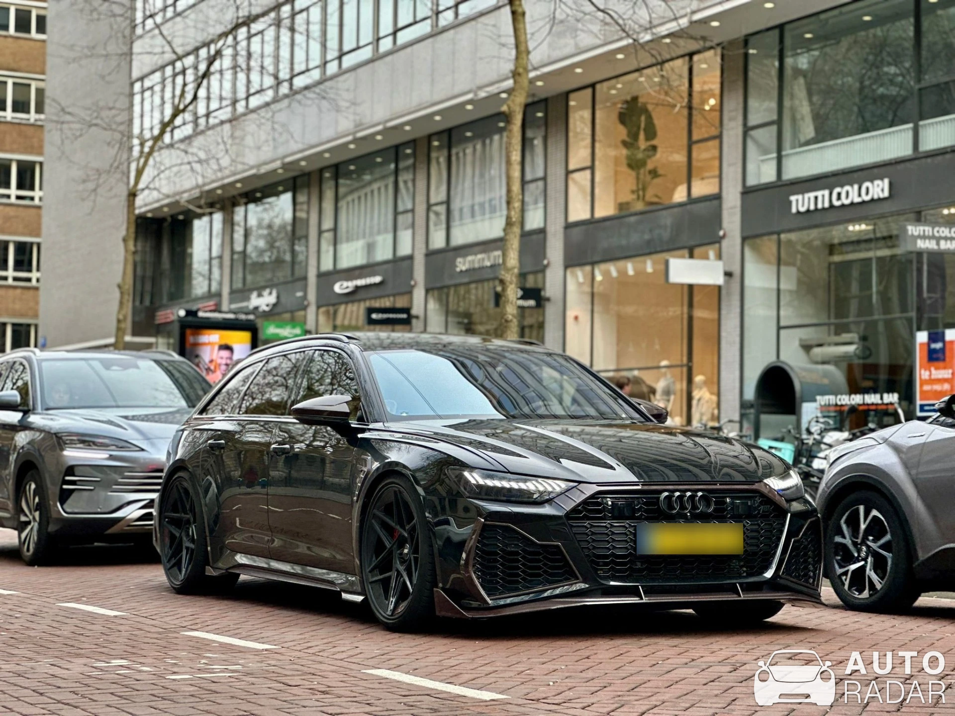 Audi ABT RS6 Avant C8 Johann Abt Signature Edition spotted in Rotterdam, Netherlands