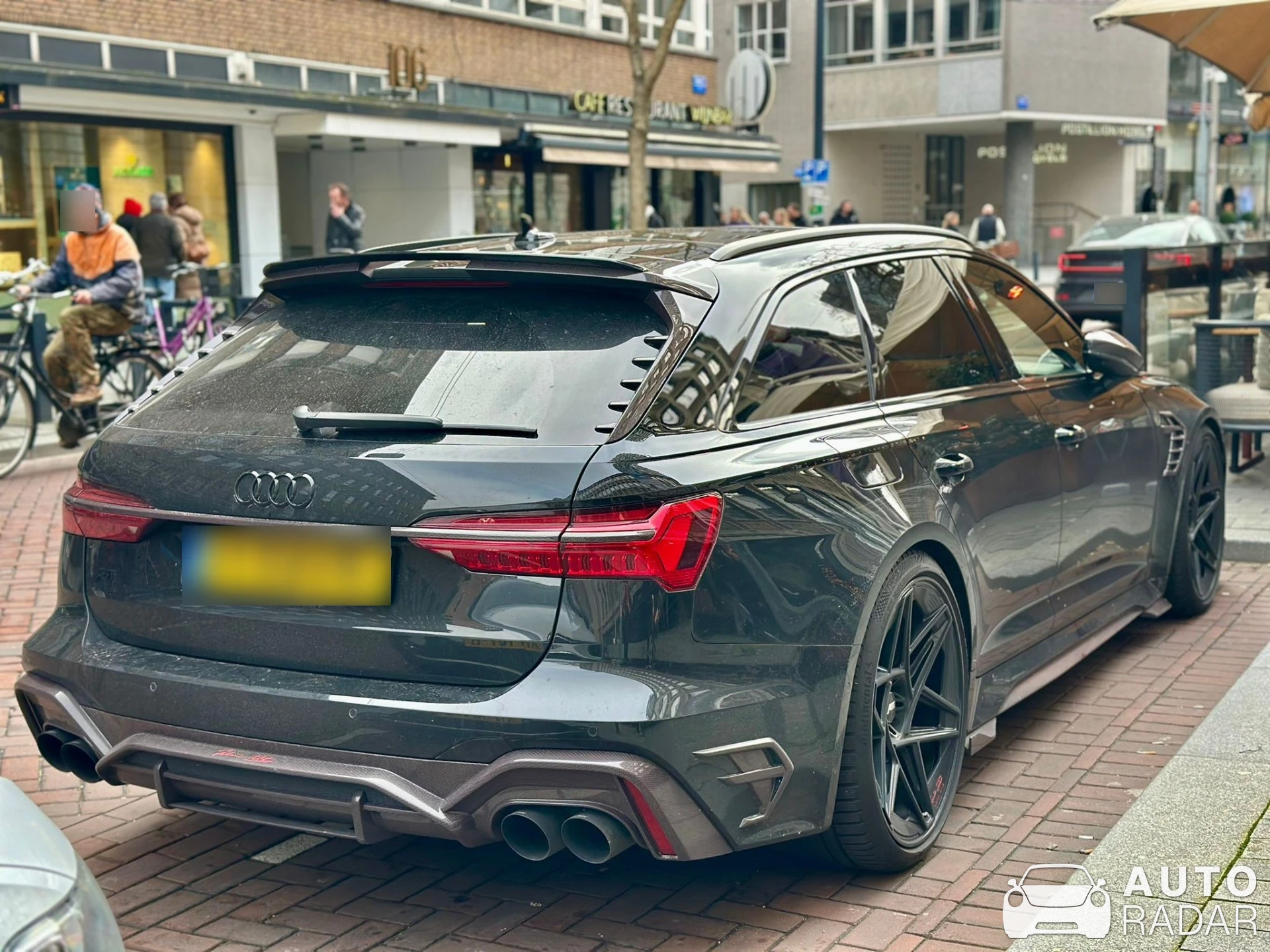 Audi ABT RS6 Avant C8 Johann Abt Signature Edition spotted in Rotterdam