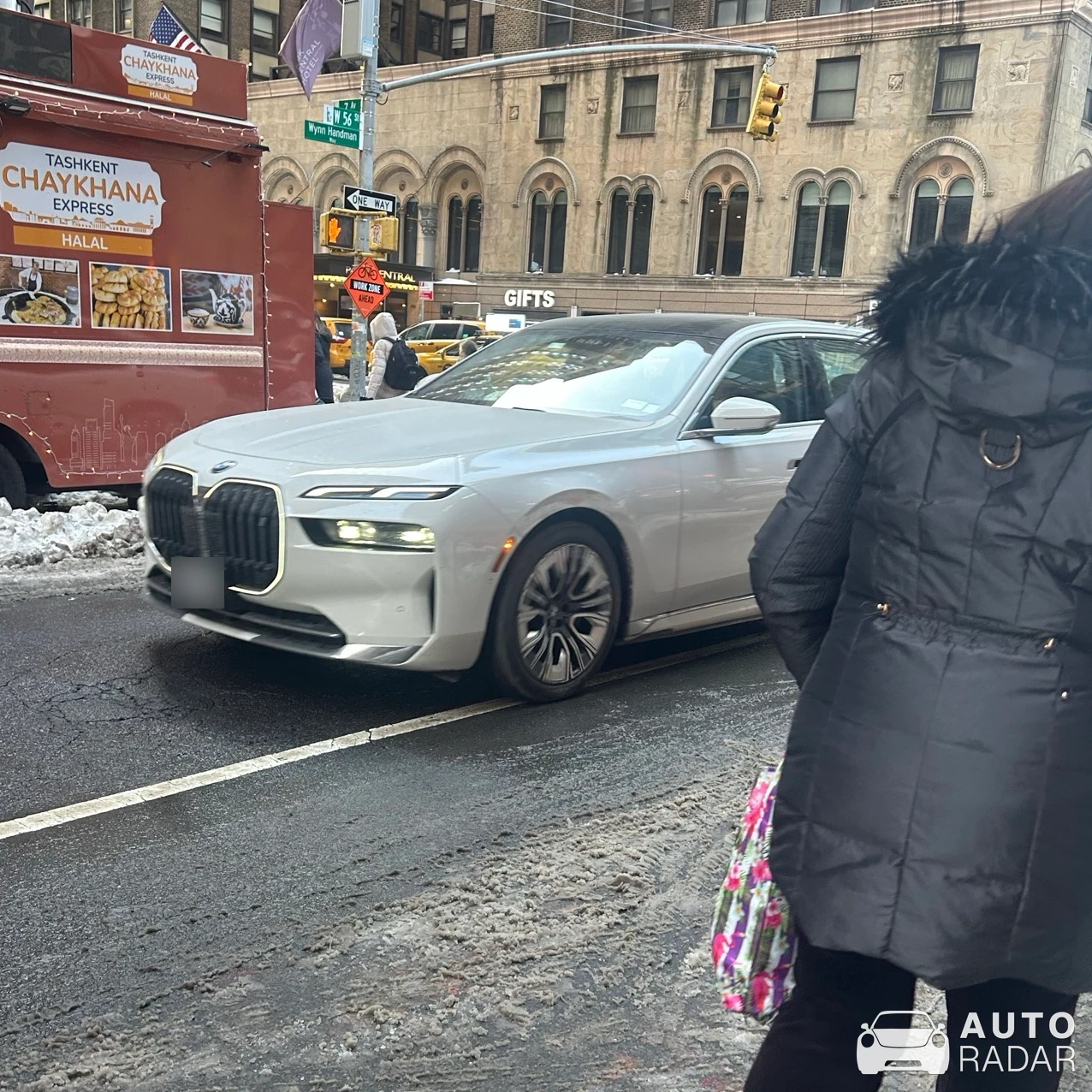 BMW i7 spotted in New York, United States