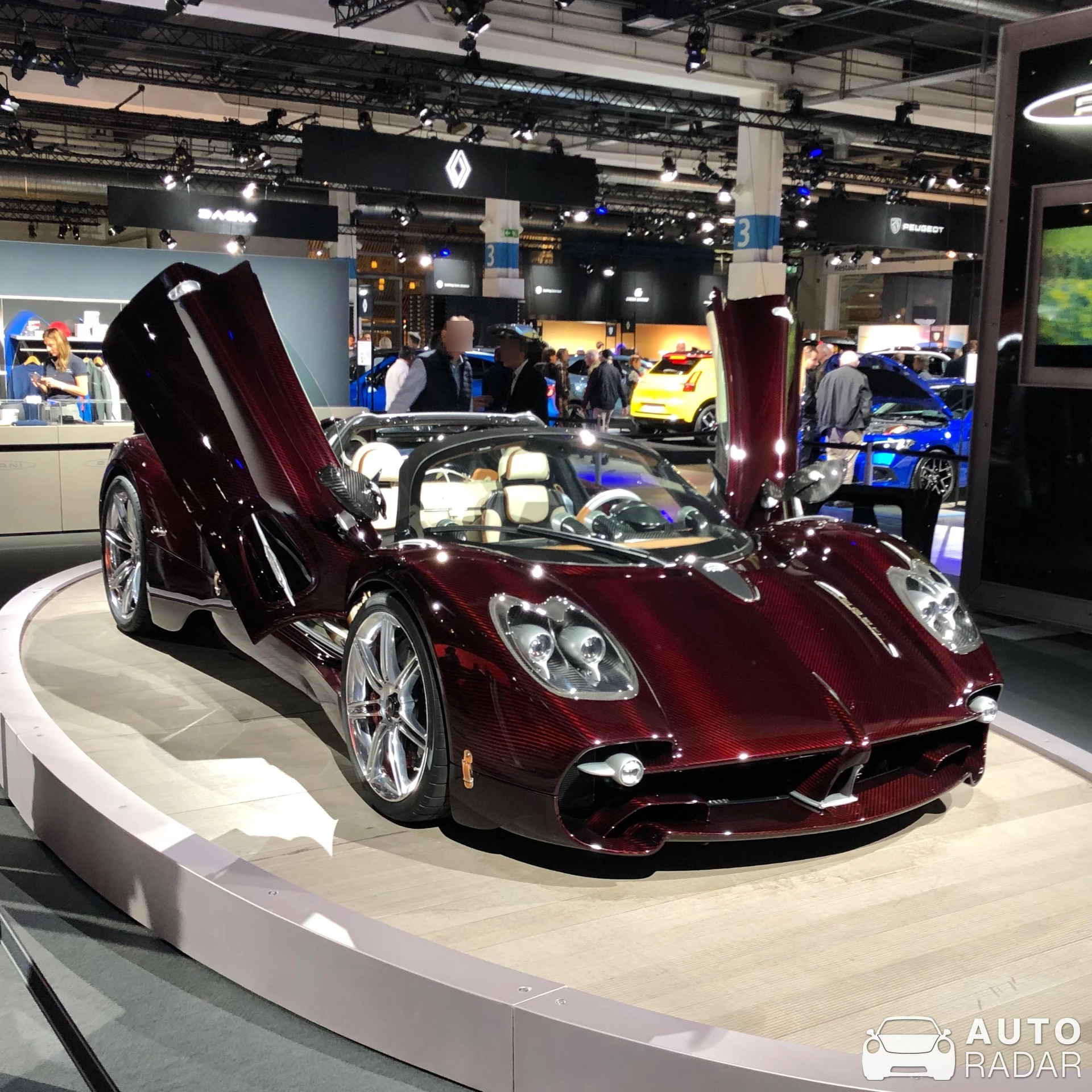 Pagani Utopia spotted in Zürich, Switzerland