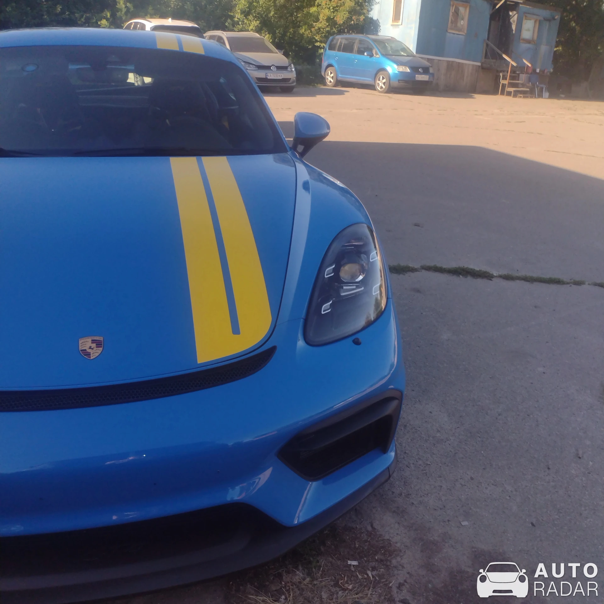 Porsche 718 Cayman GT4 spotted in , Ukraine