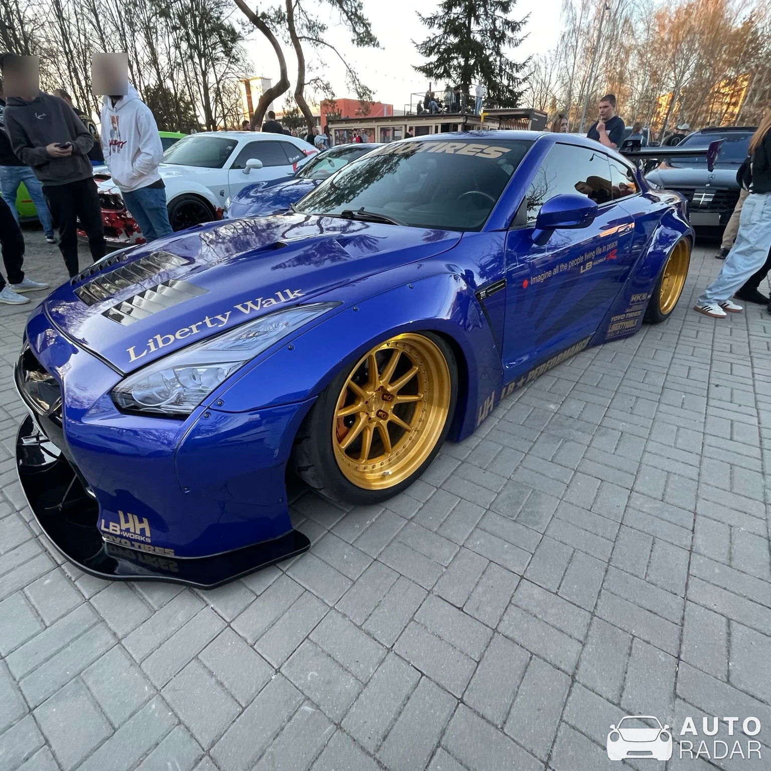 Nissan GT-R R35 Liberty Walk Widebody spotted in Milovice, Česko