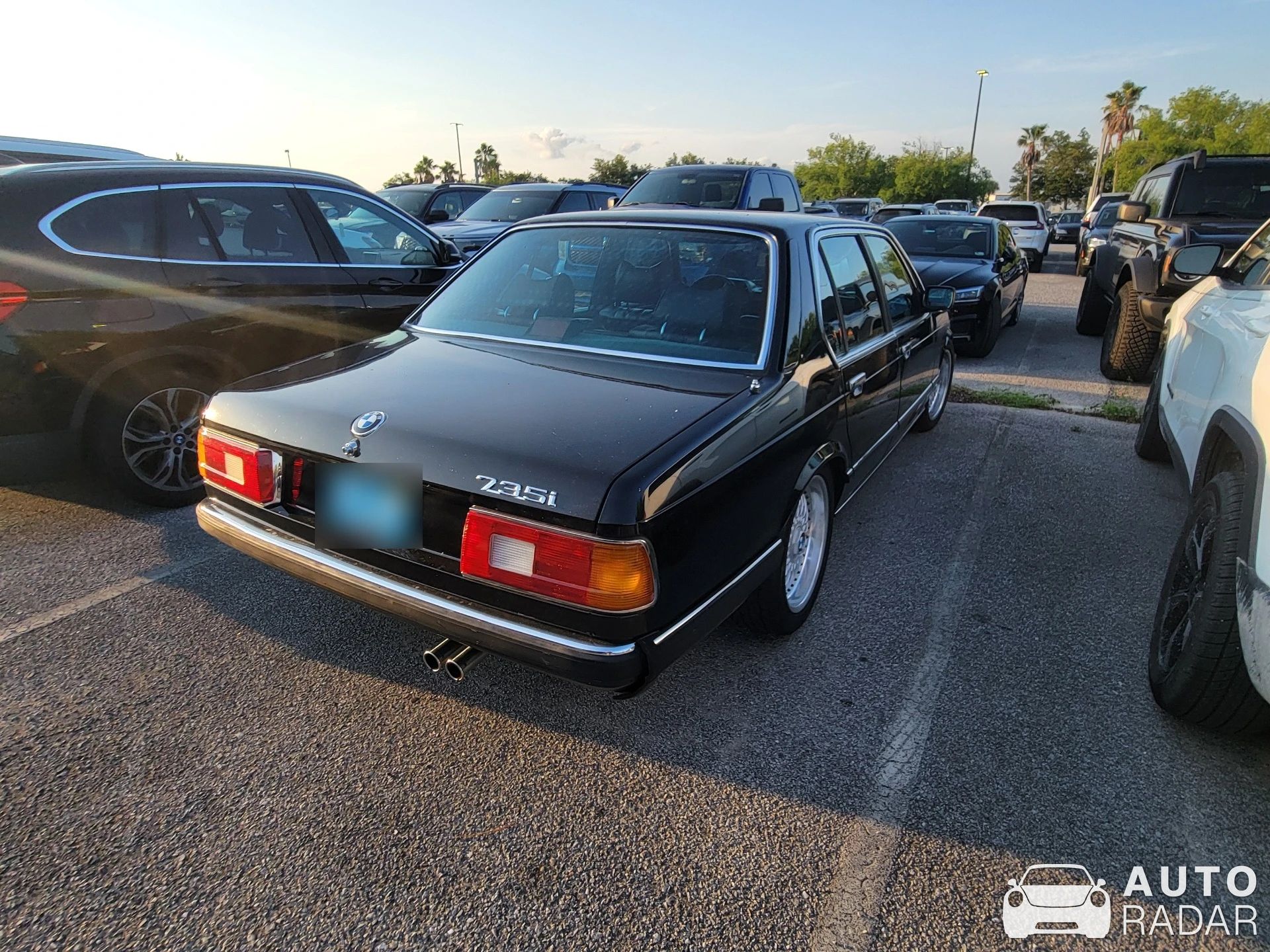 BMW M735i spotted in Pensacola, United States
