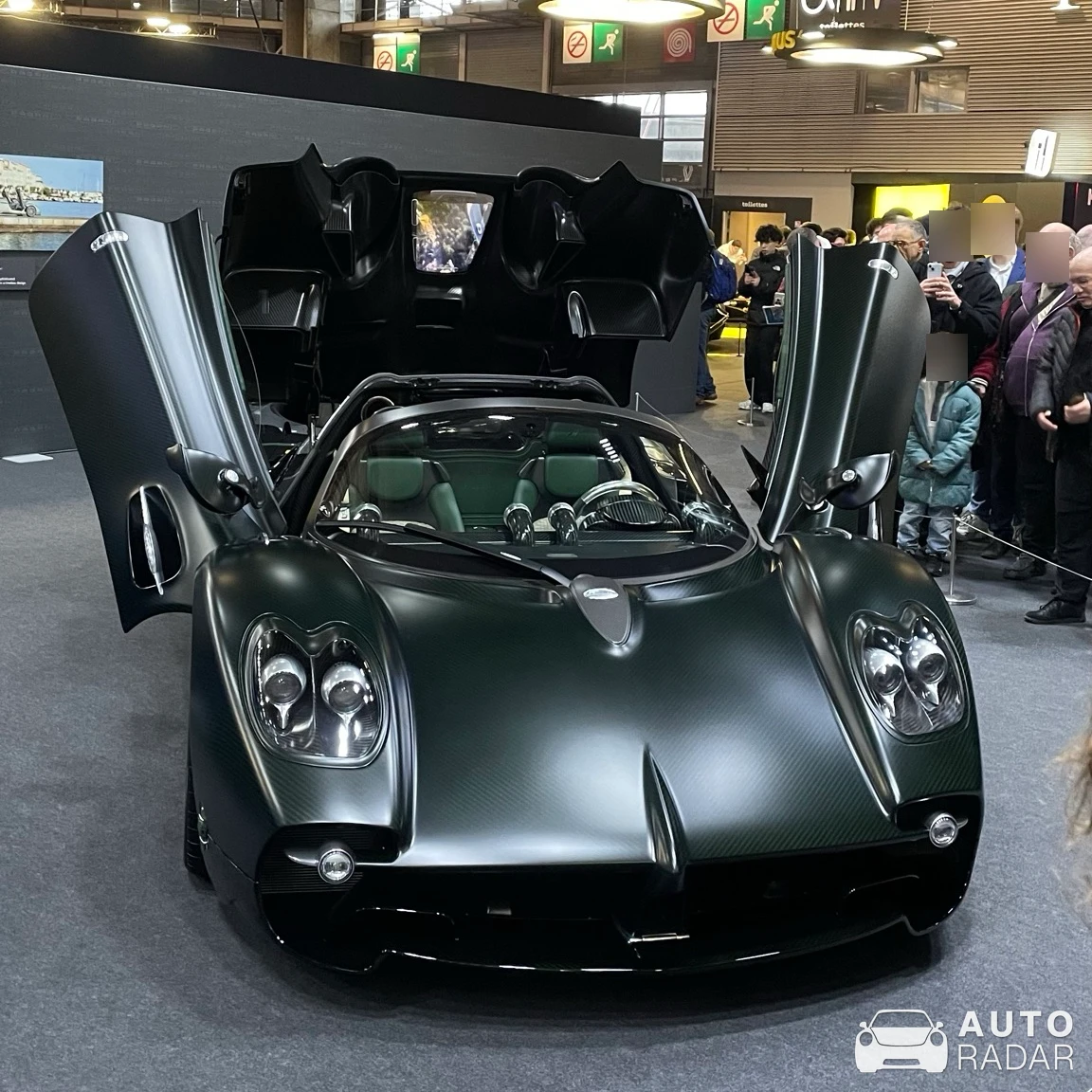 Pagani Utopia spotted in Paris, France