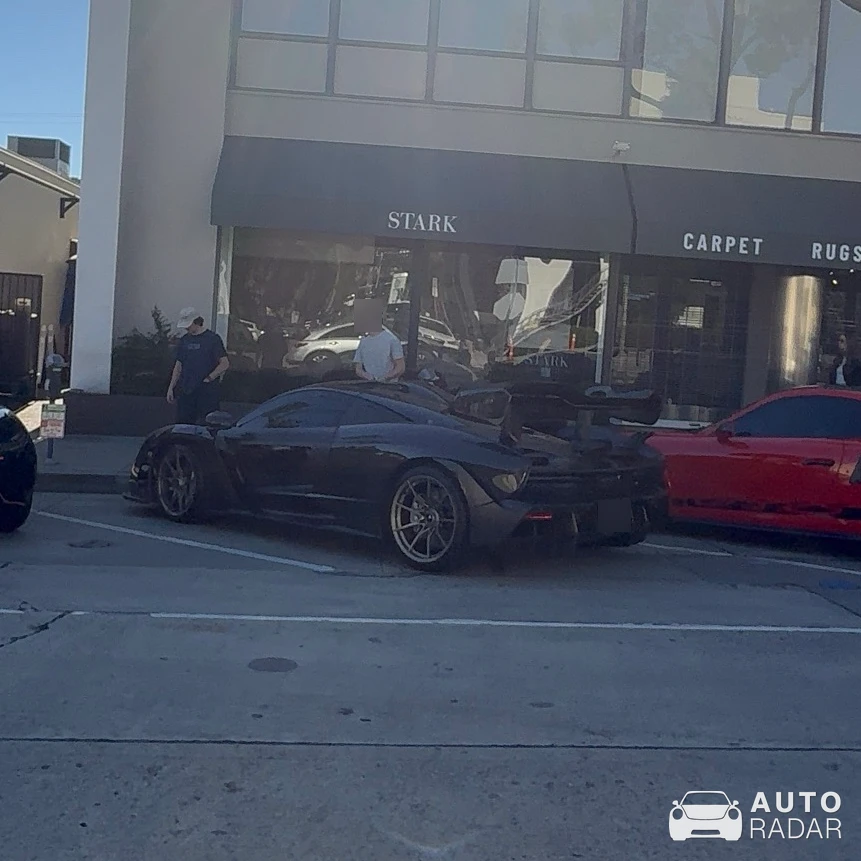 McLaren Senna spotted in West Hollywood, United States