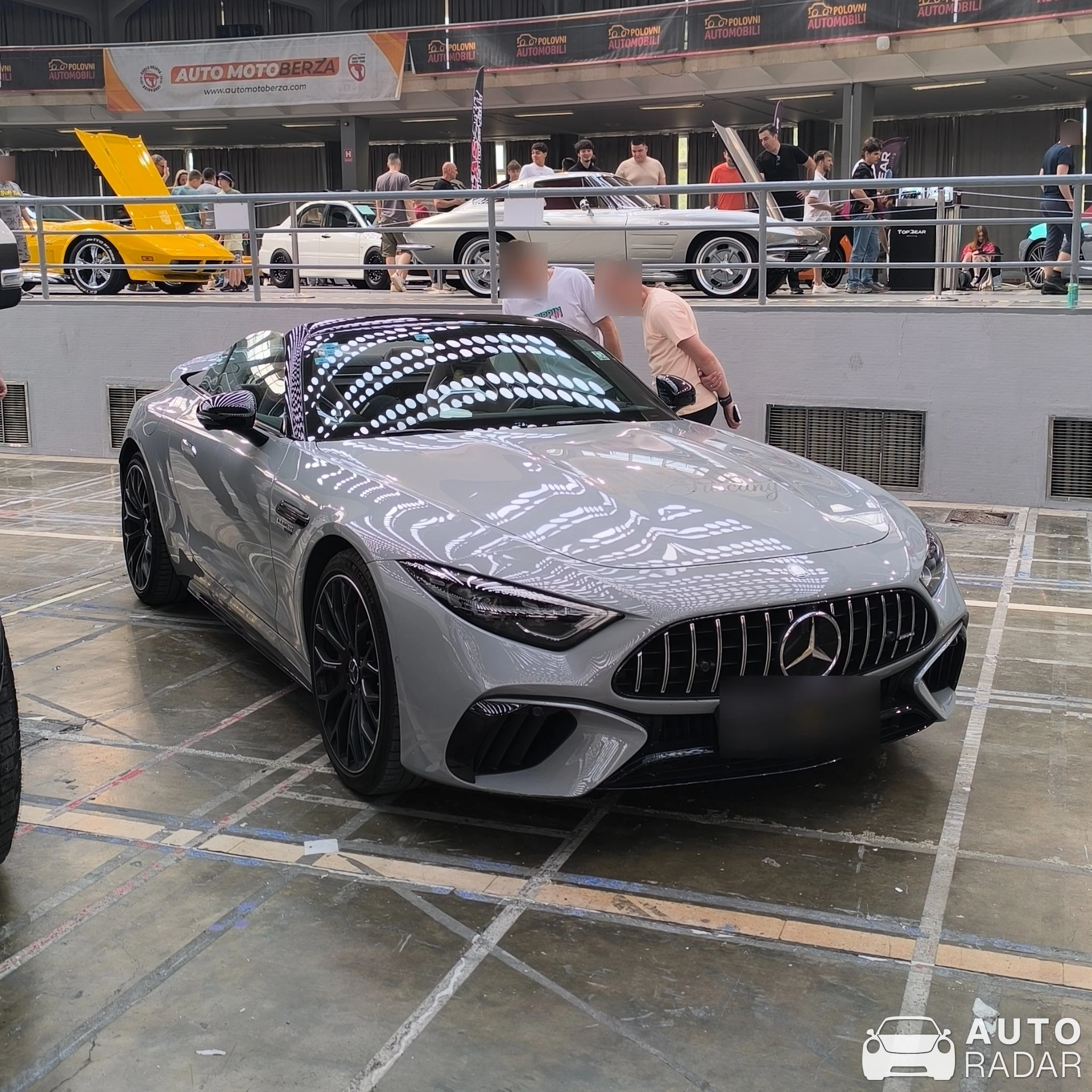 Mercedes-AMG SL 55 R232 spotted in Belgrade