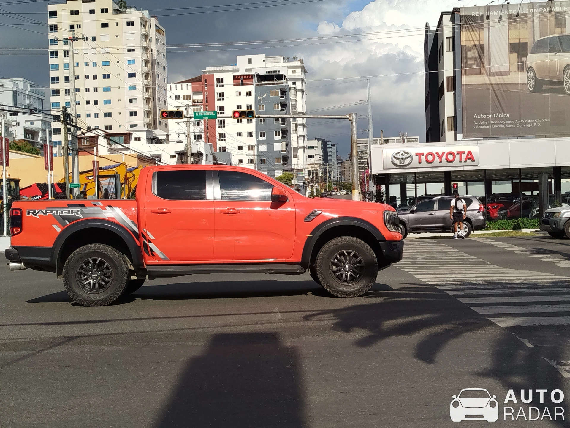 Ford Ranger Raptor spotted in Santo Domingo
