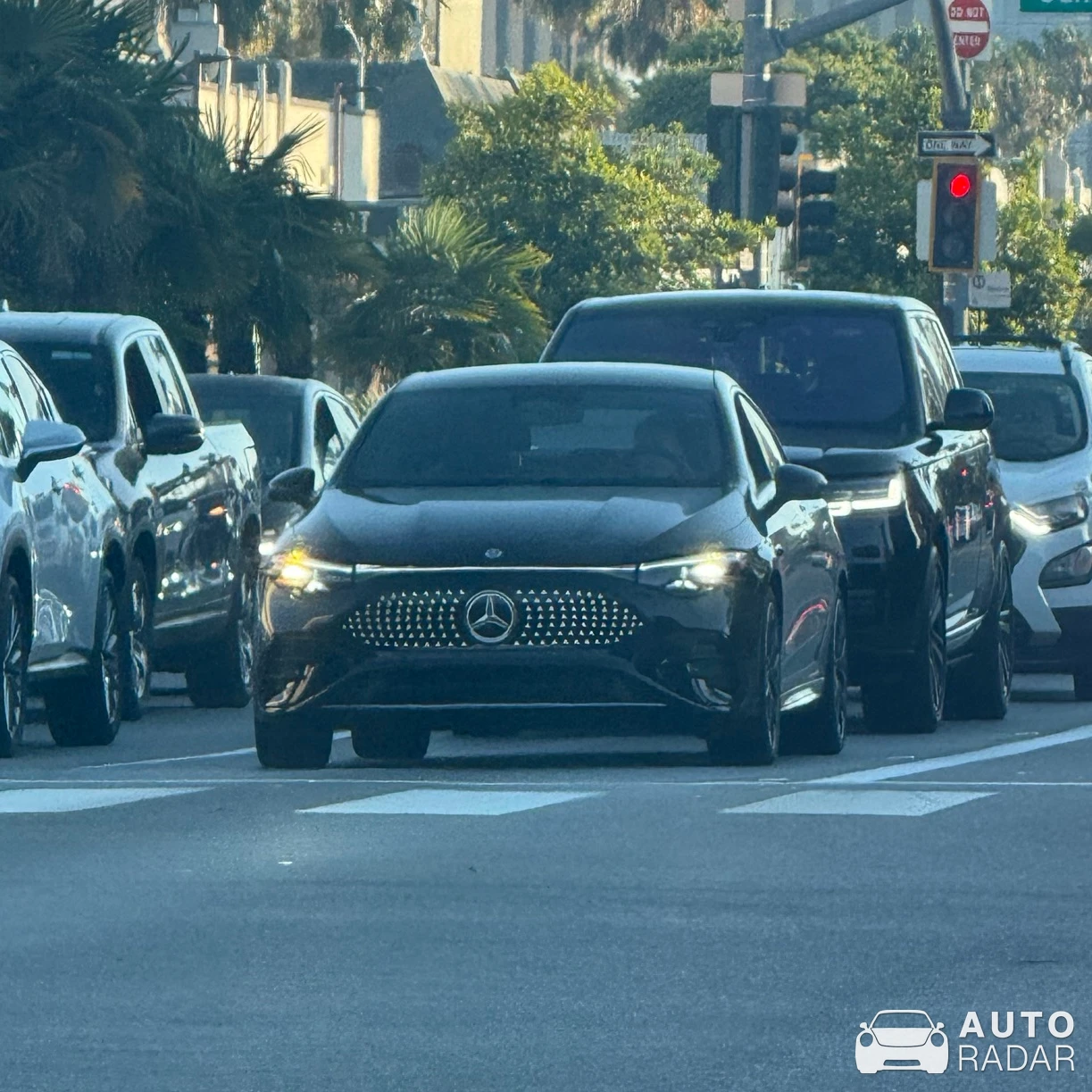 Mercedes-Benz CLA EV 2025 spotted in Beverly Hills