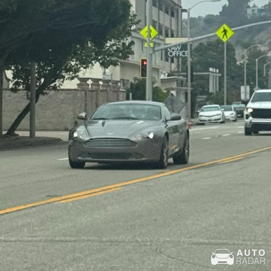 Aston Martin DB9 2013 spotted in Malibu