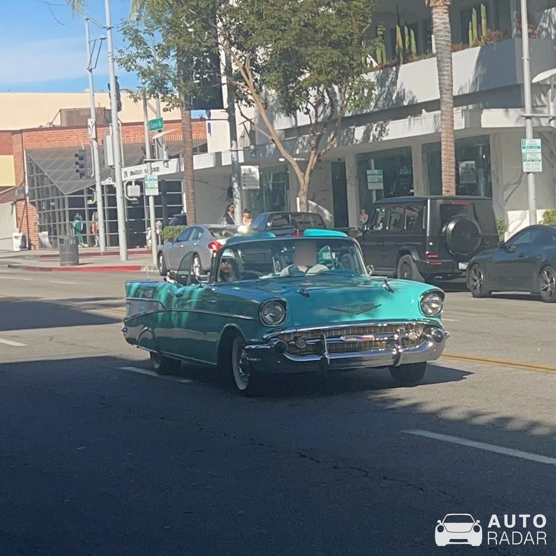 Chevrolet Bel Air spotted in Beverly Hills, United States