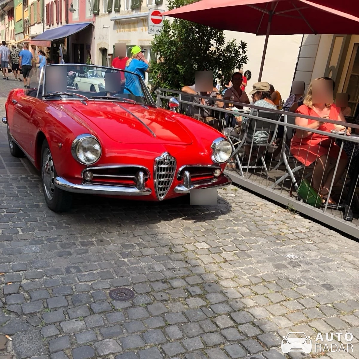 Alfa Romeo Giulietta Sprint Speciale spotted in Grindel