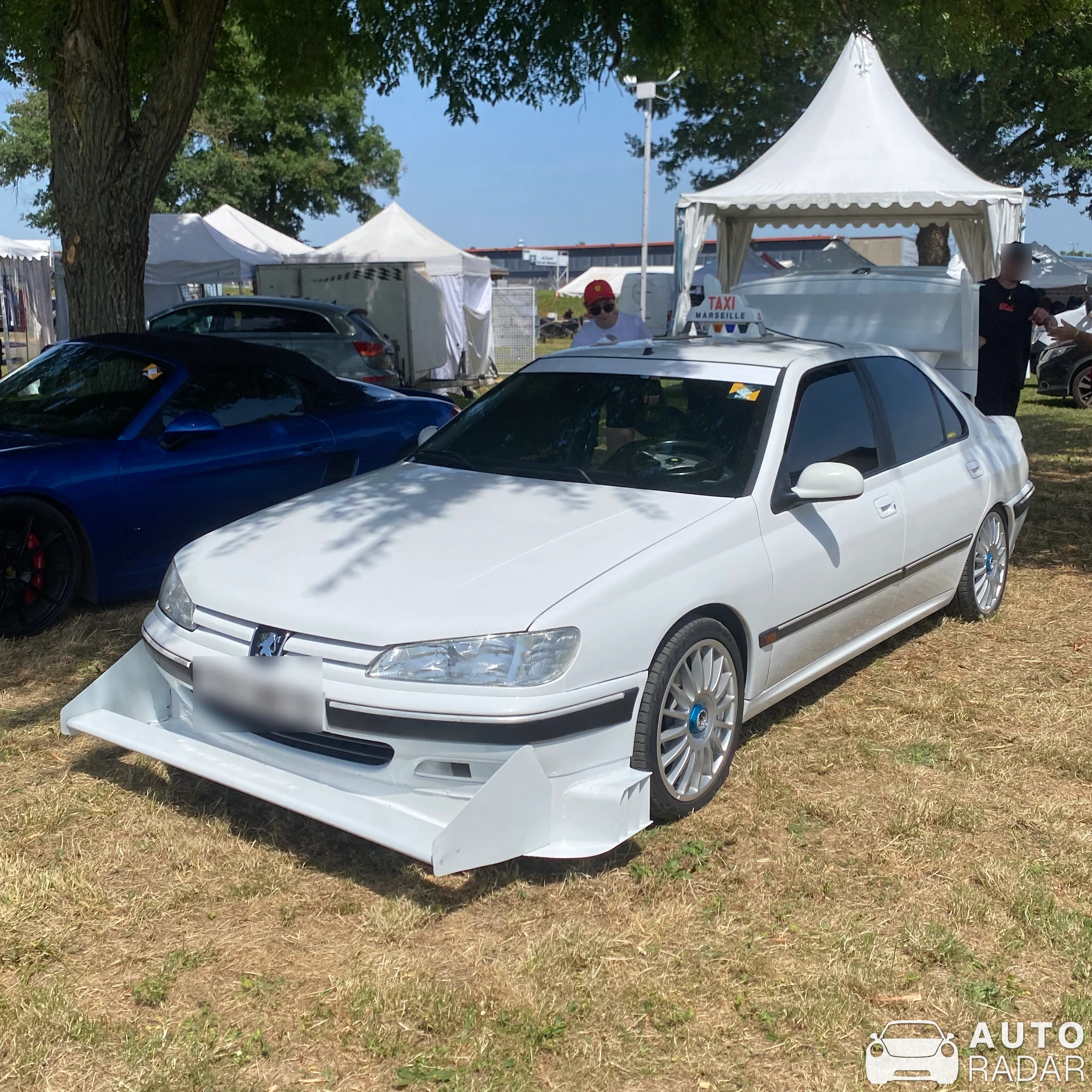 Peugeot 406 Taxi spotted in Le Vigeant, France