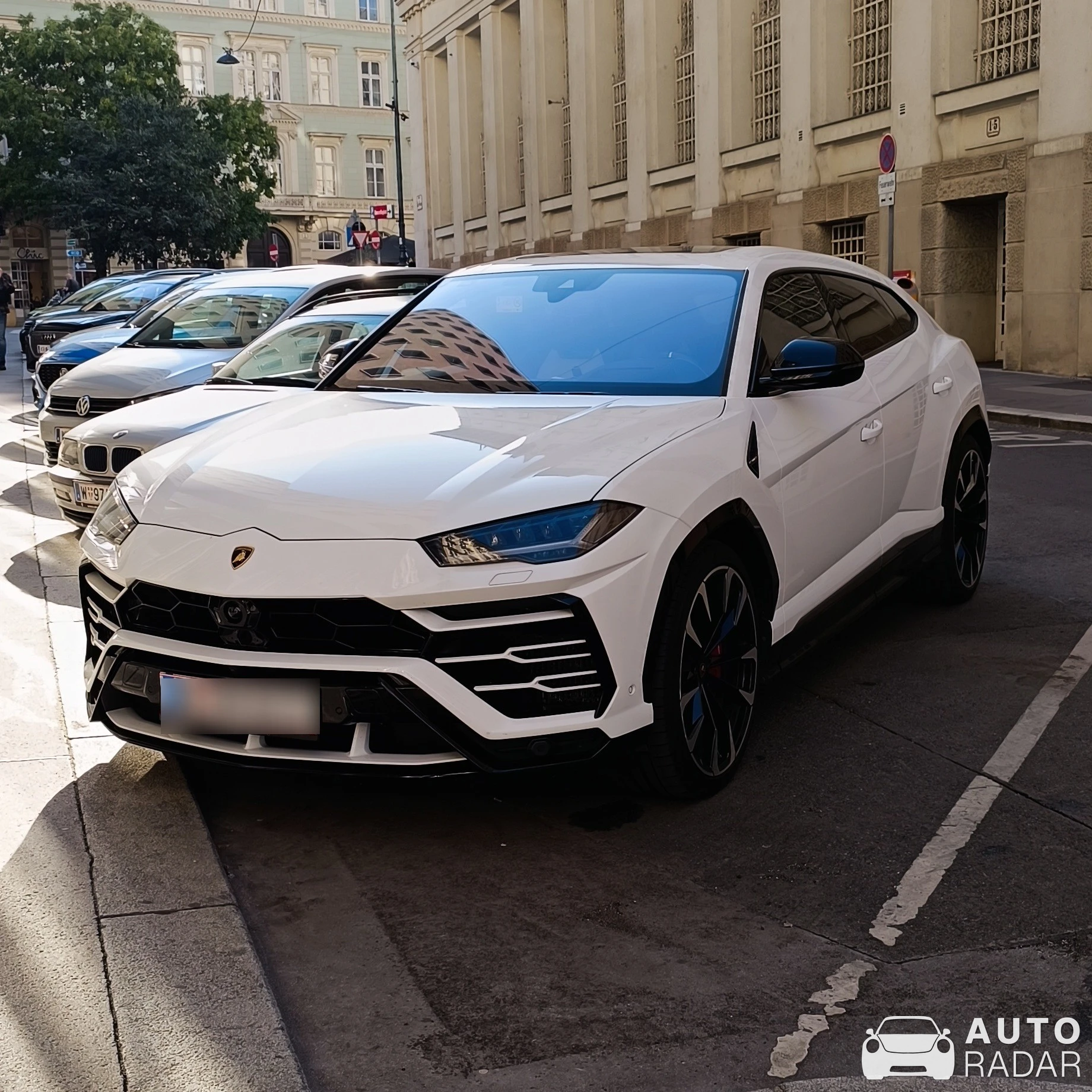 Lamborghini Urus spotted in Wien, Austria