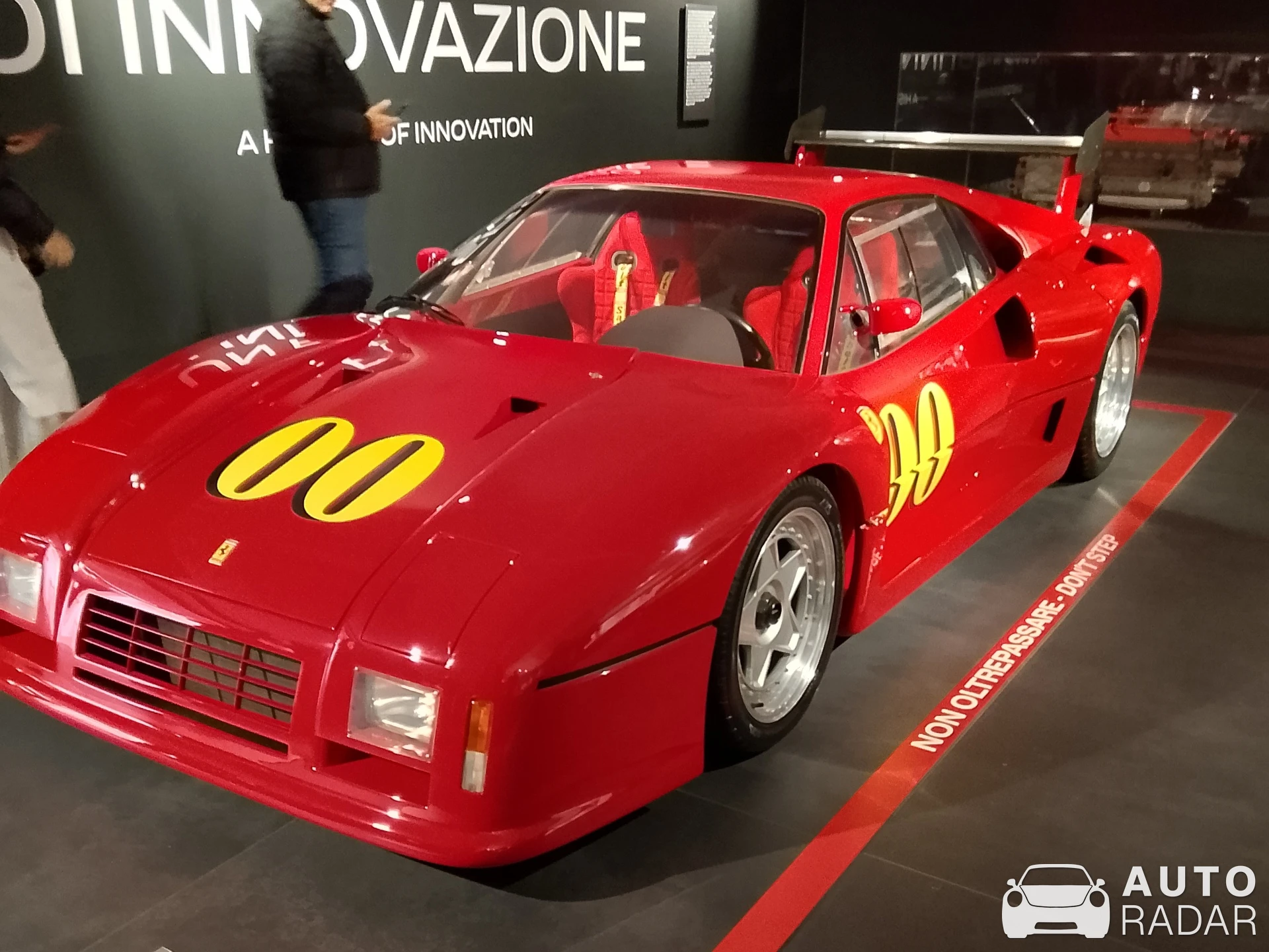 Ferrari 288 GTO Evoluzione spotted in Maranello
