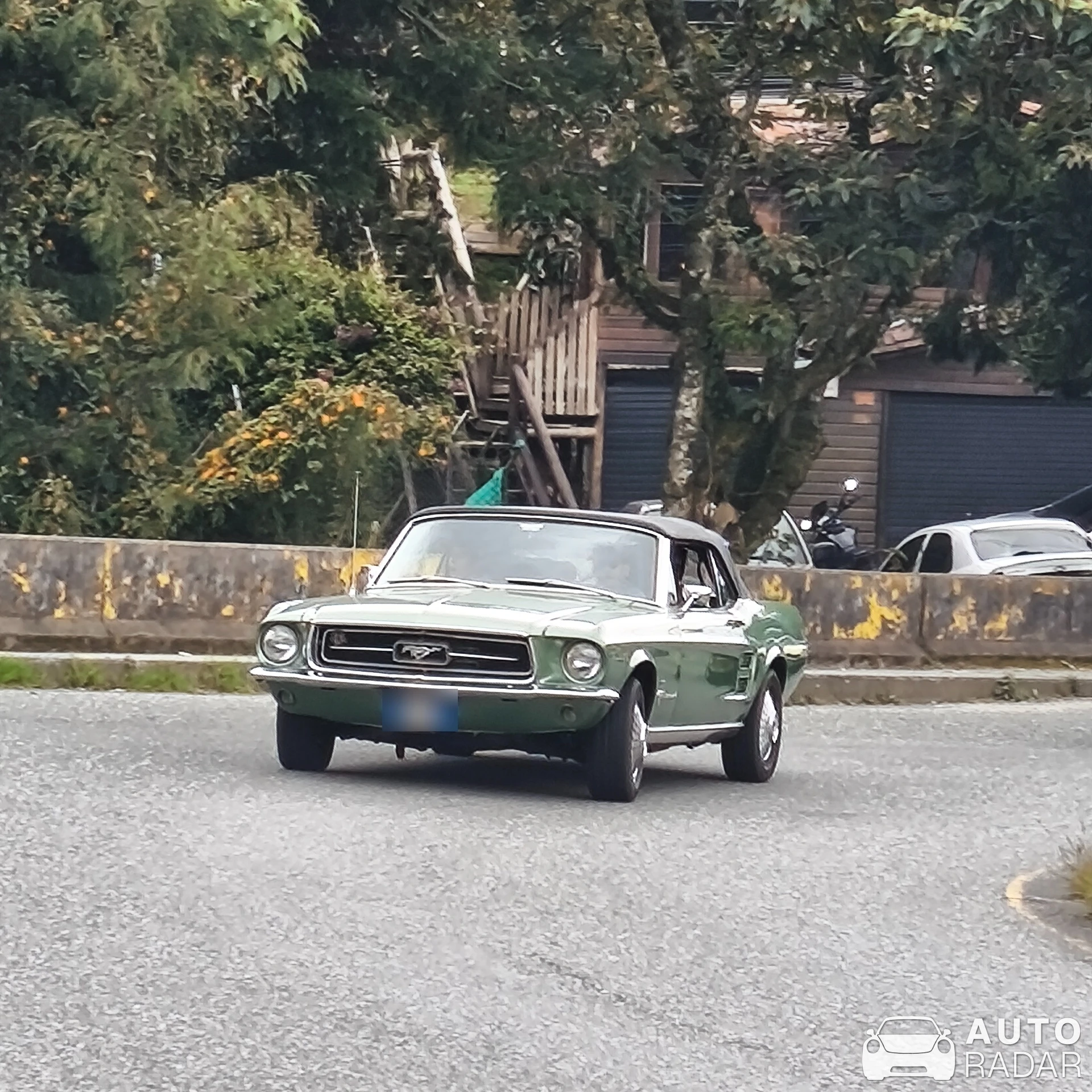 Ford Mustang GT Convertible spotted in Envigado, Colombia