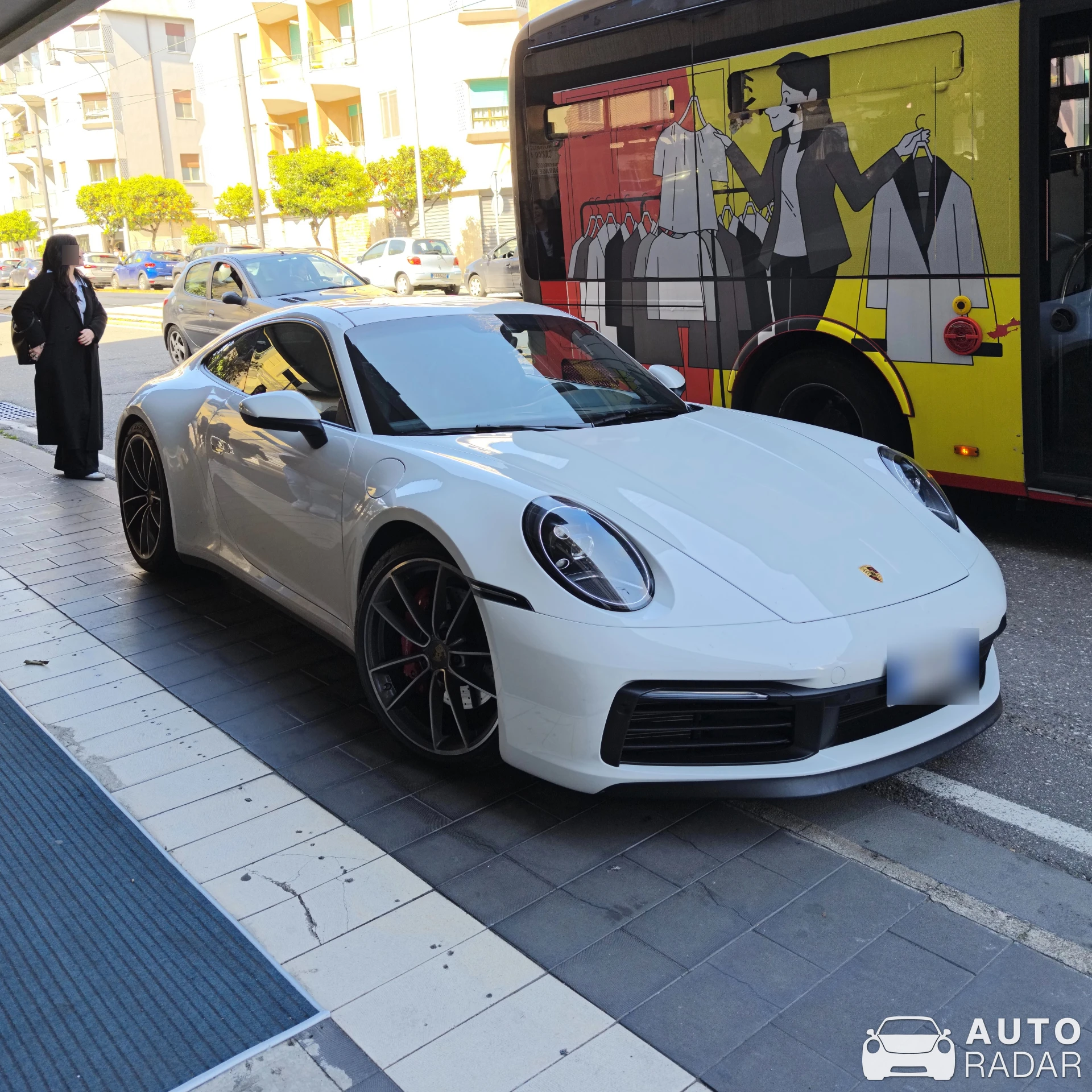 Porsche 992 Carrera S MkI spotted in Messina