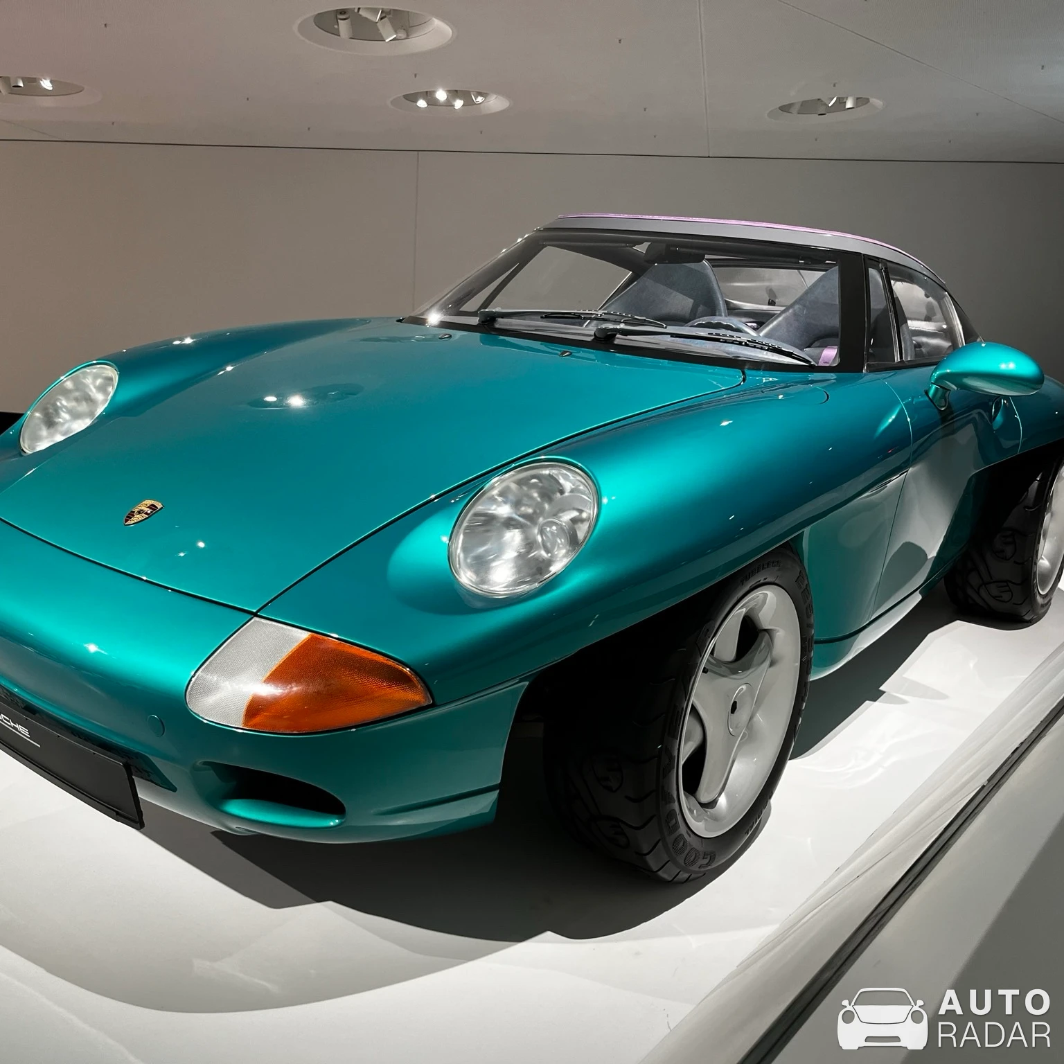 Porsche Studie Panamericana spotted in Stuttgart