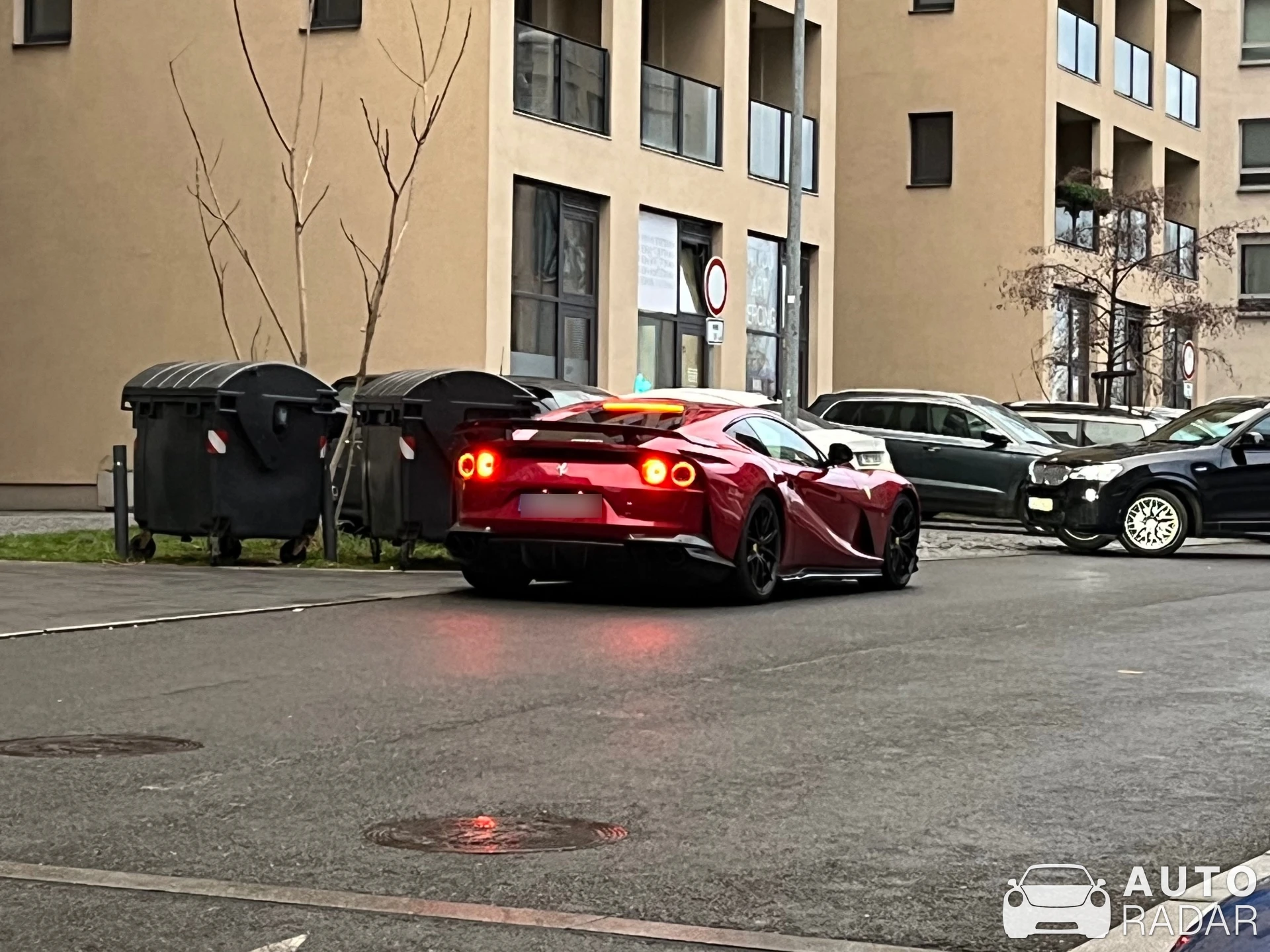 Ferrari 812 GTS spotted in Prague 8, Czechia