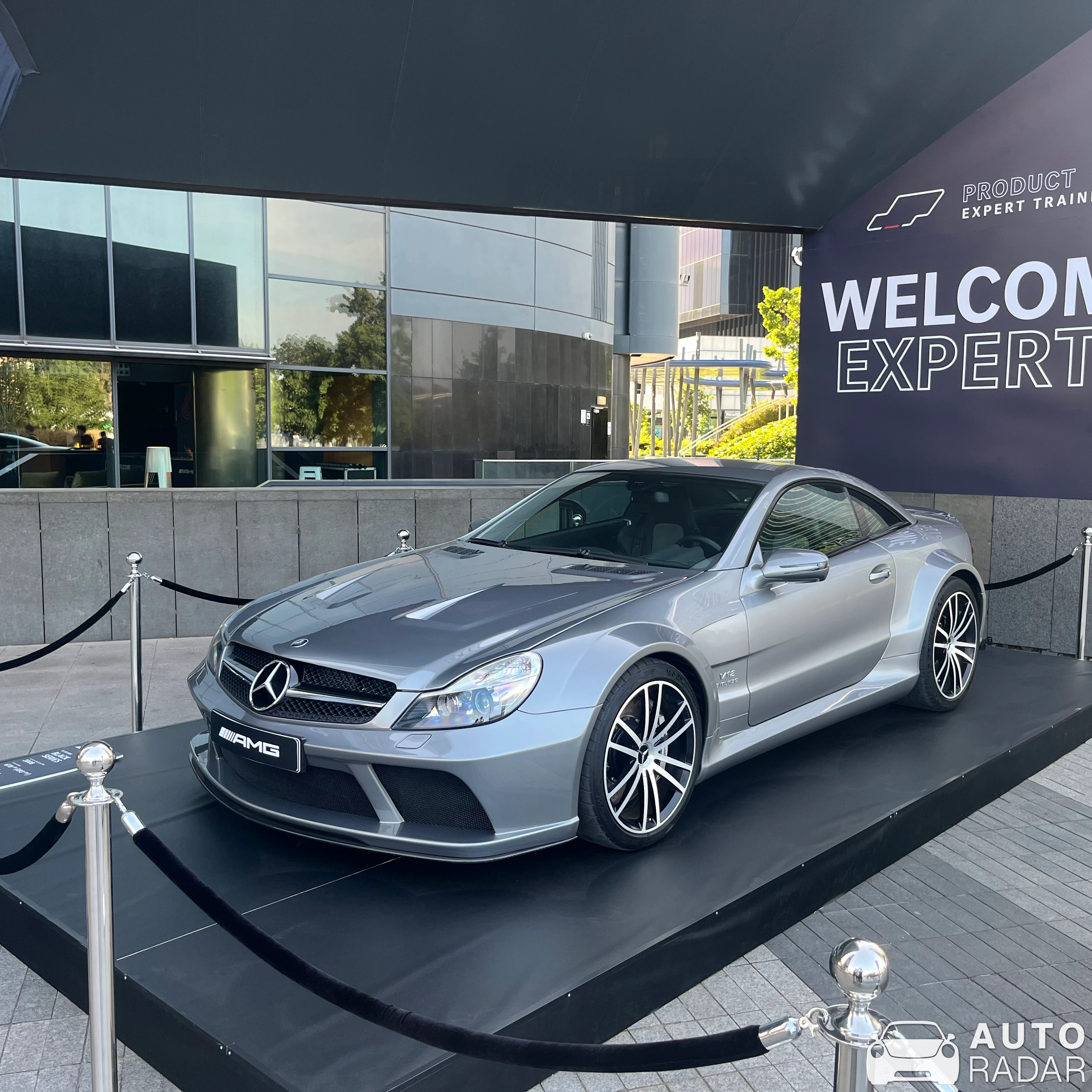 Mercedes-Benz SL 65 AMG Black Series spotted in Madrid