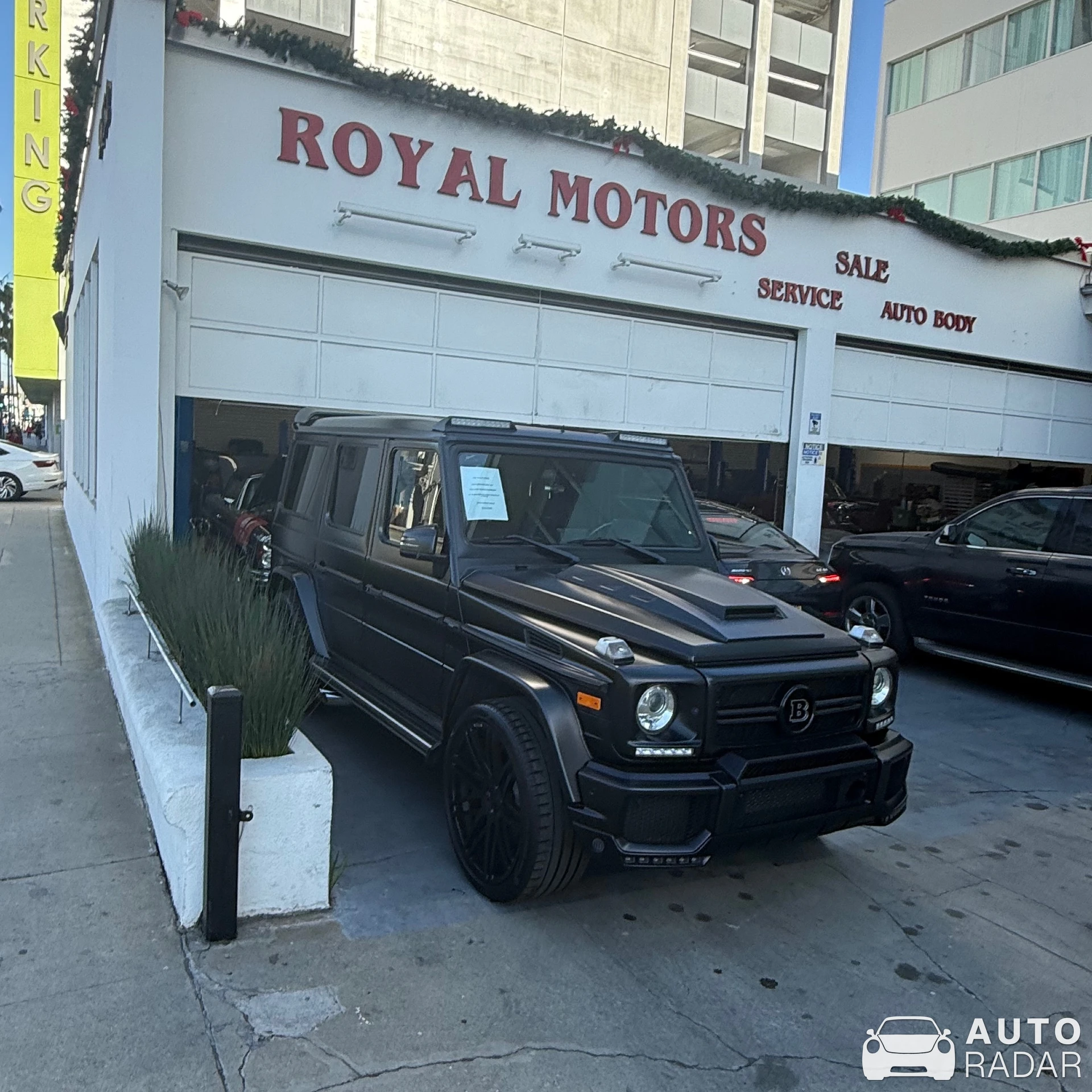 Mercedes-AMG Brabus G 63 2016 spotted in Beverly Hills, United States