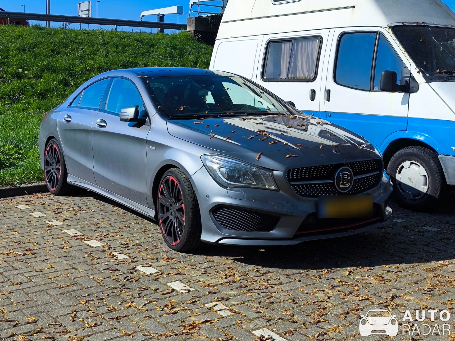 Mercedes-AMG Brabus CLA B45 C117 2017 spotted in Gouda
