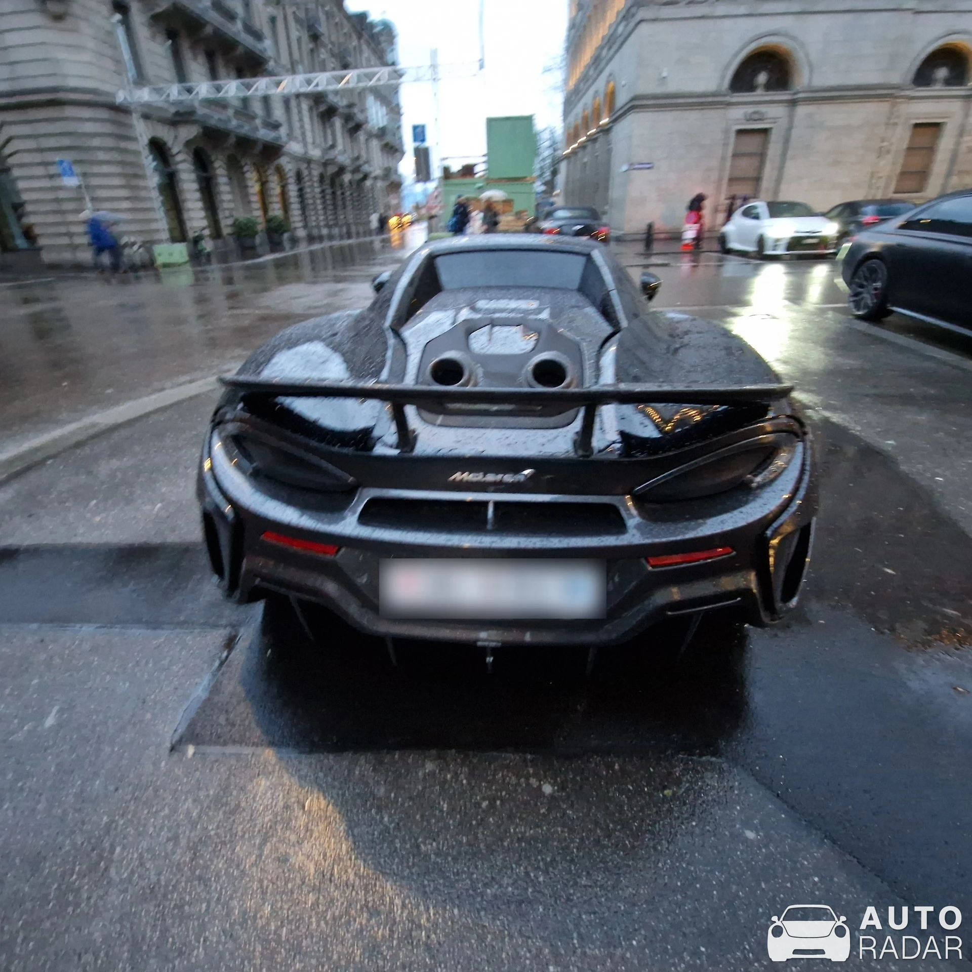 McLaren 600LT Spider spotted in Zürich, Switzerland