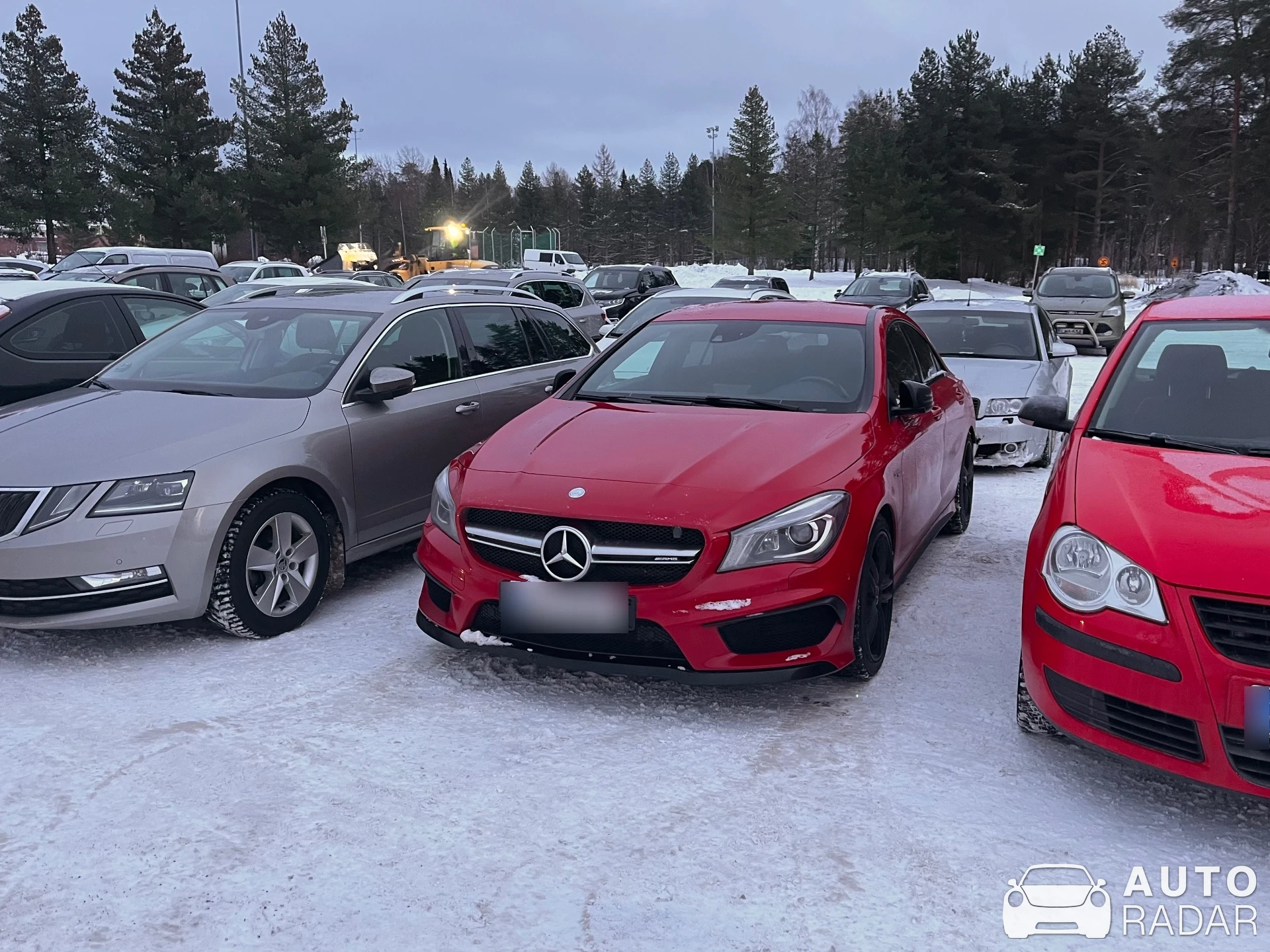 Mercedes-AMG CLA 45 C117 spotted in Jyväskylä, Suomi