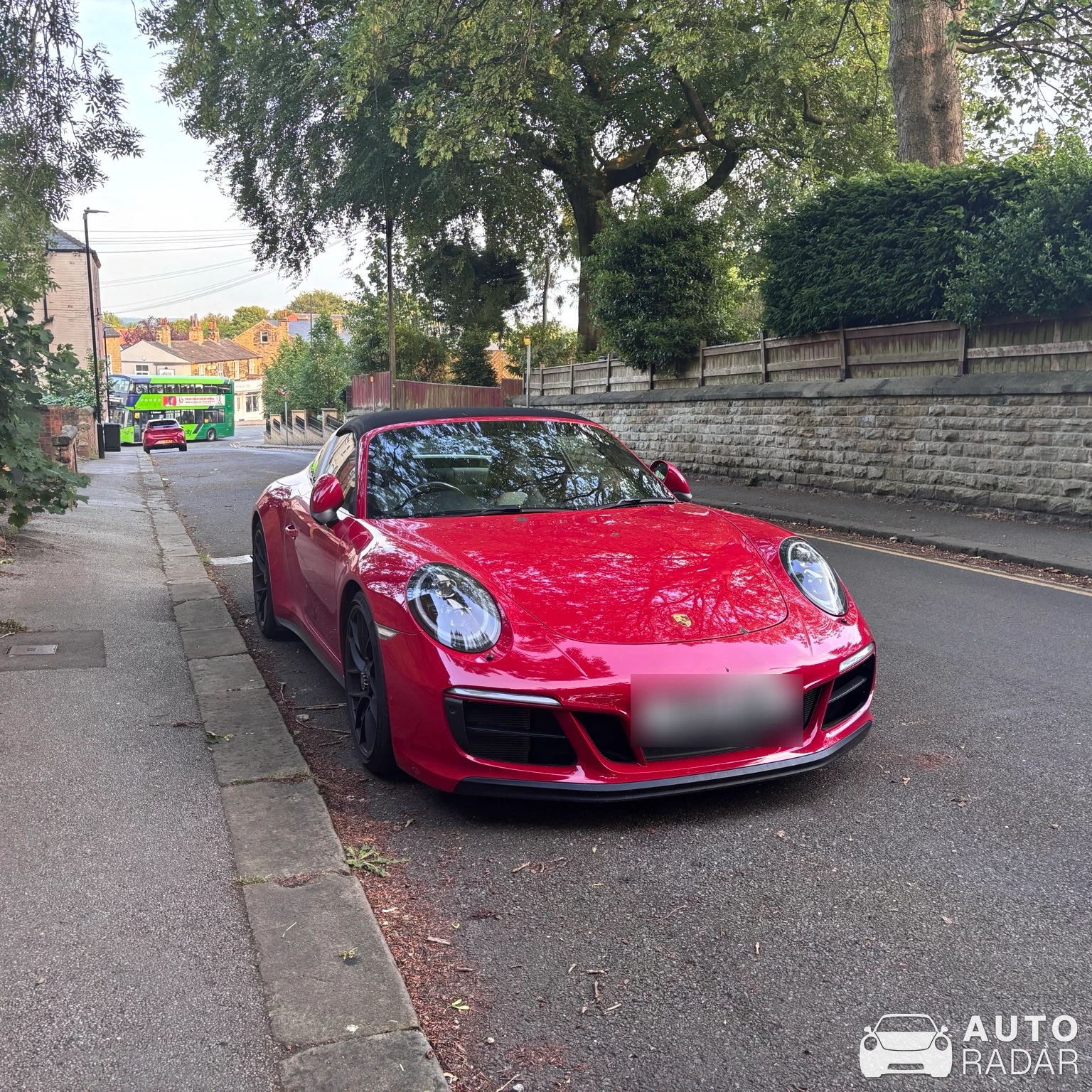 Porsche 991 Targa S MkII spotted