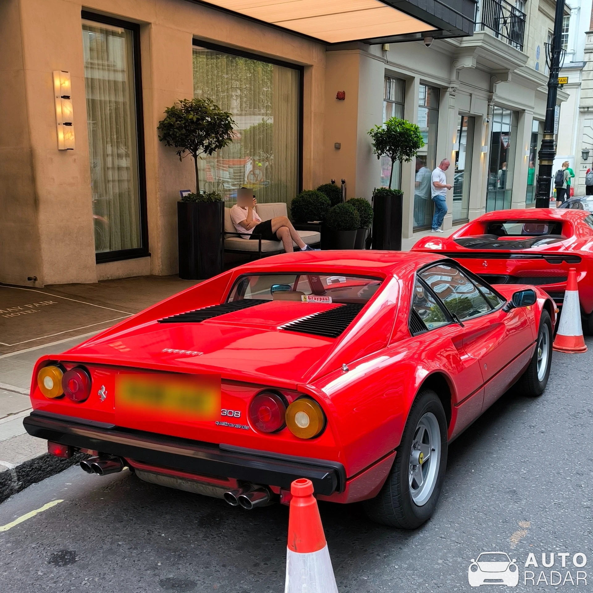 Ferrari 308 GTB Quattrovalvole spotted in London, United Kingdom