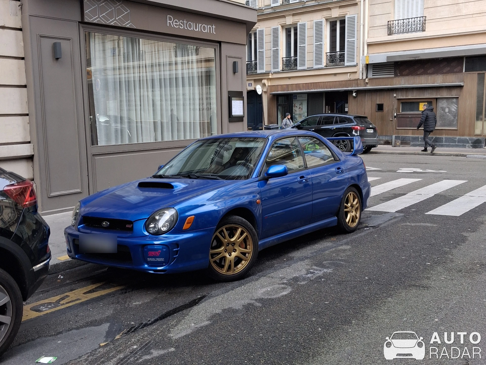 Subaru Impreza WRX STI spotted in Paris, France