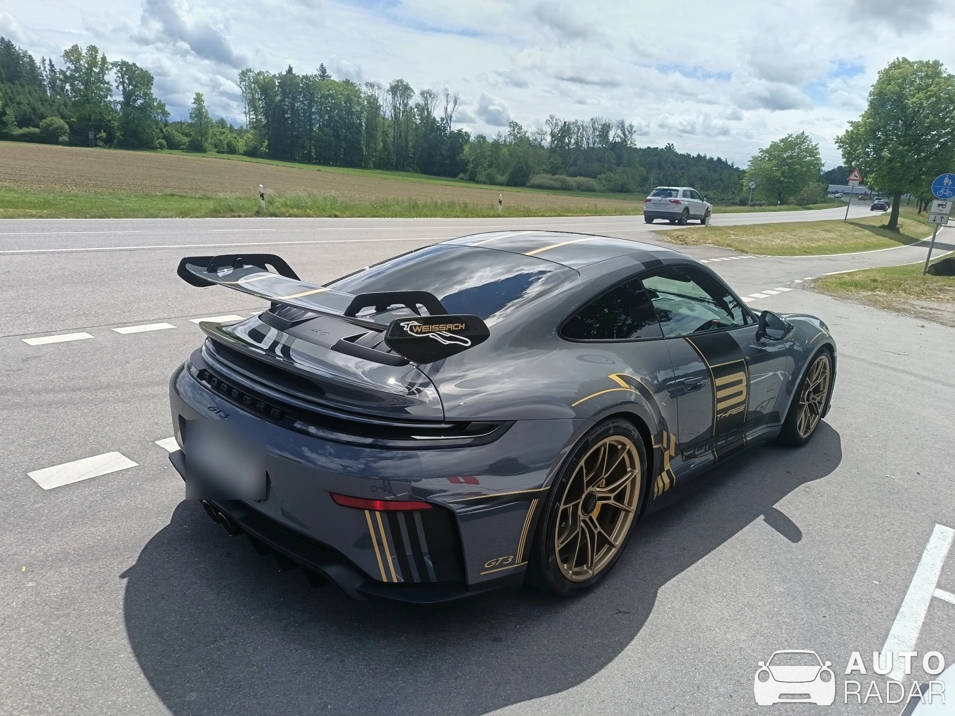 Porsche 992 GT3 MkII Weissach Package spotted in Bad Waldsee